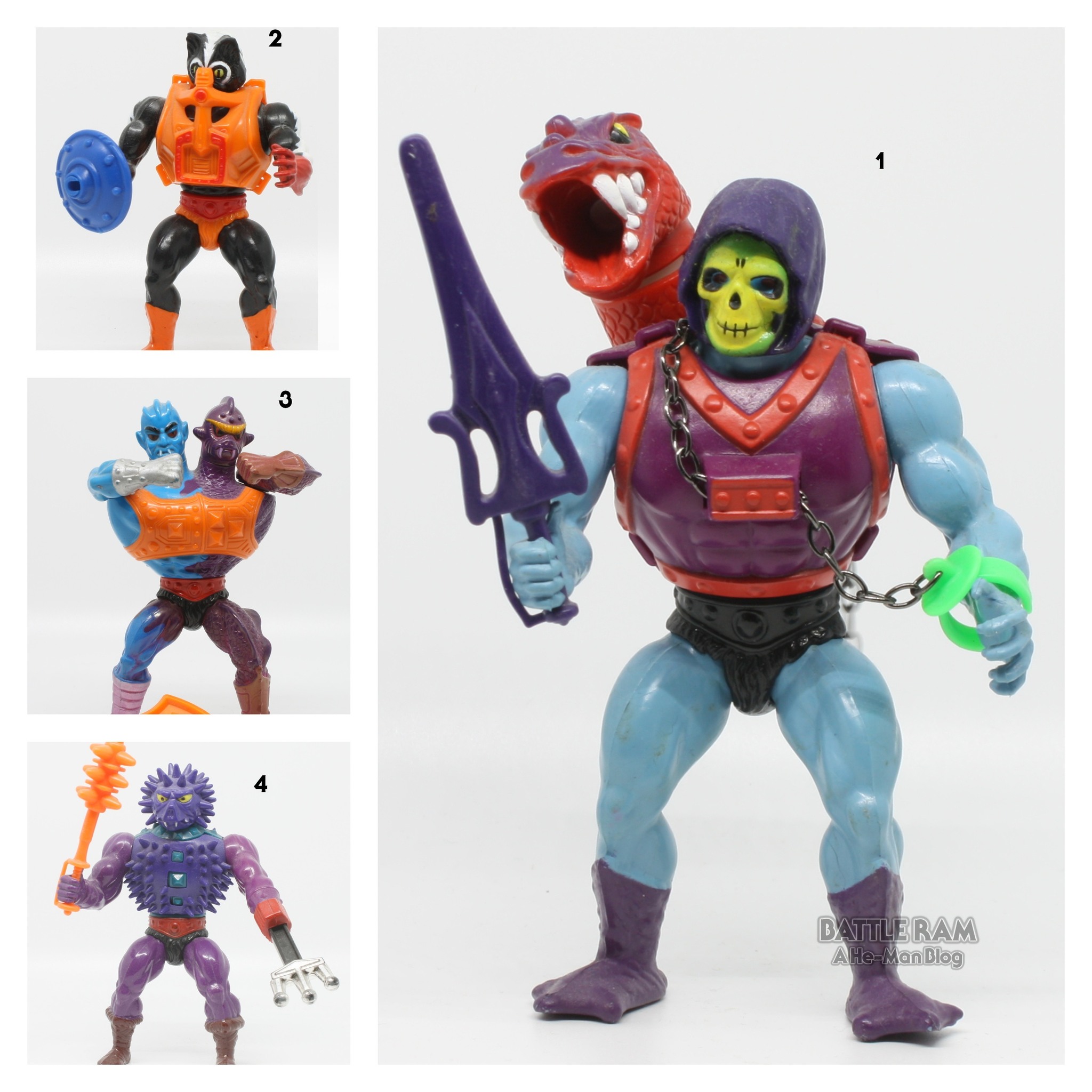 Takara Masters of the Universe catalog featuring Evil Warriors