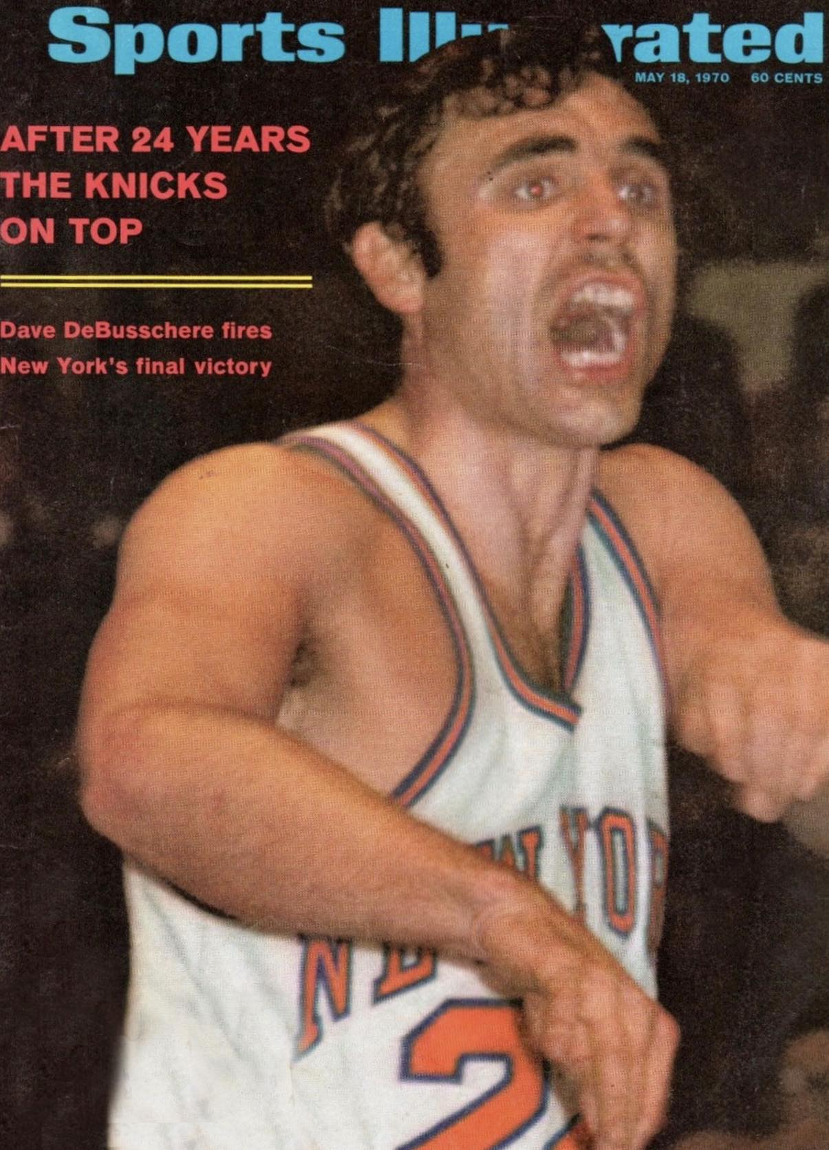 ?On May 18, 1970 the Knicks Dave DeBusschere was featured on the 