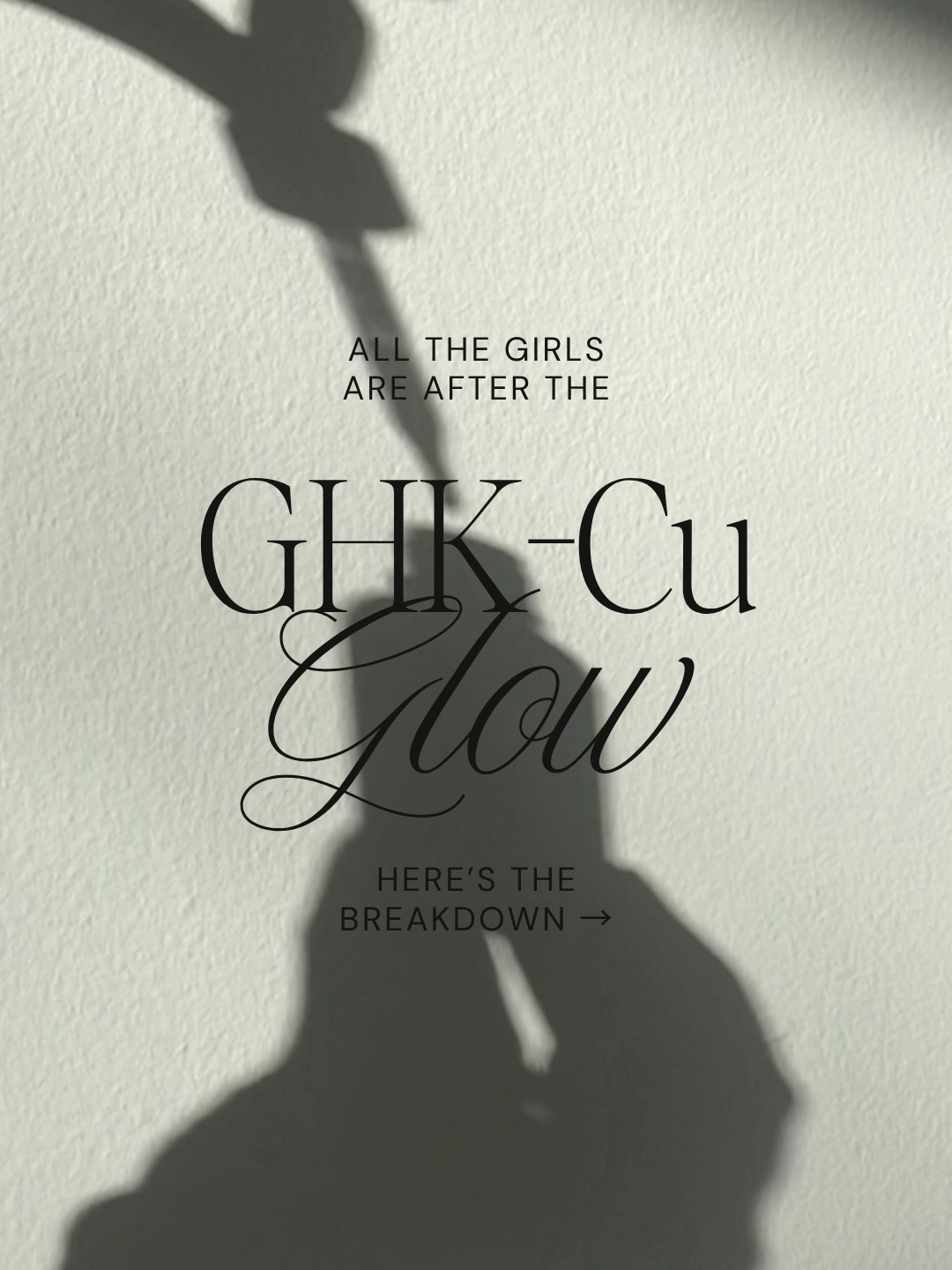 GHK-Cu peptide for skin regeneration and collagen support