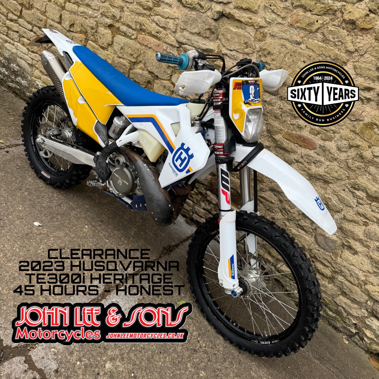 2023 Husqvarna TE250i Heritage - SOLD!!! ? More info & photos via 