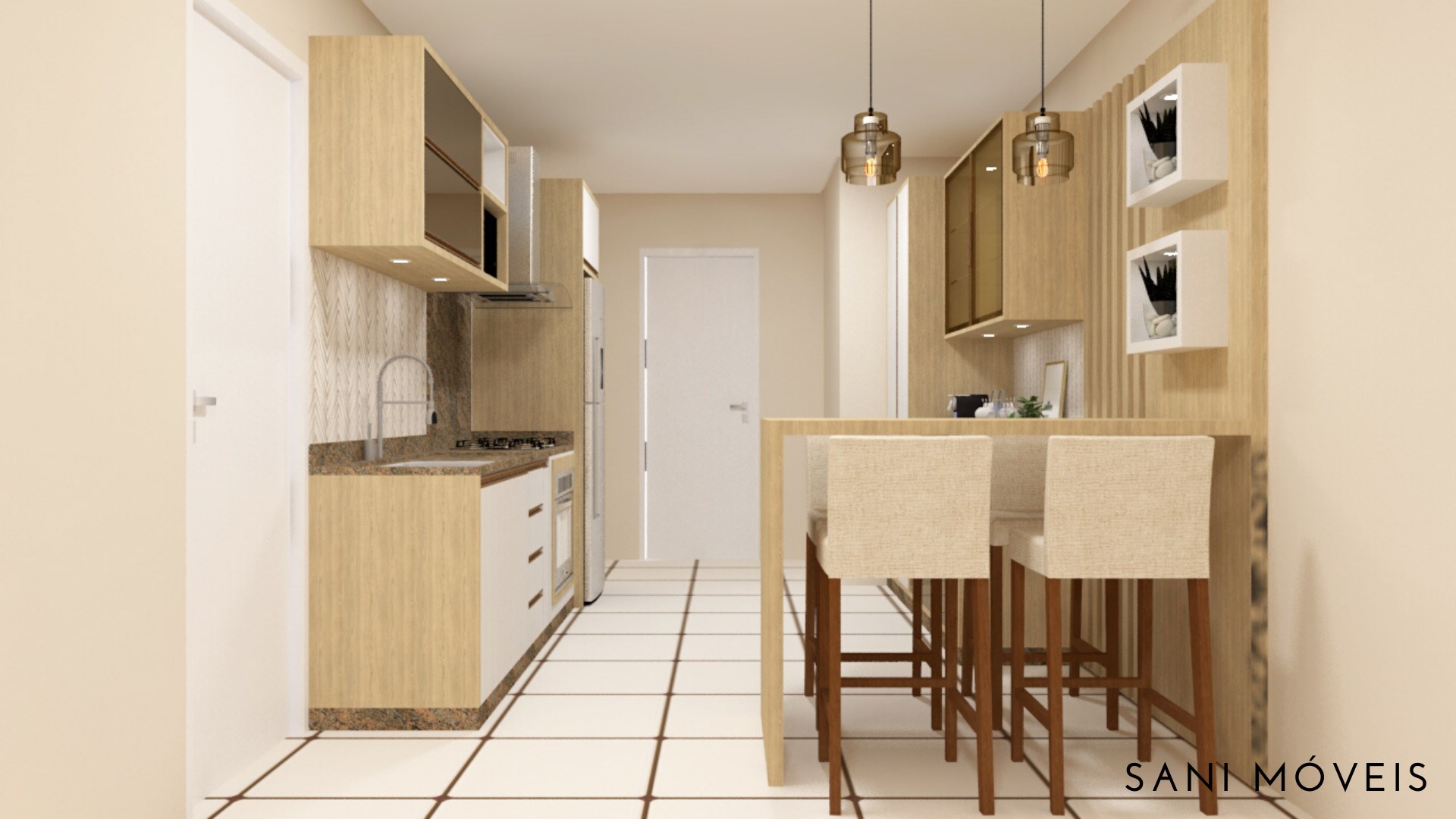 SANI Móveis - Projeto de Interiores - COZINHA! Ter uma...