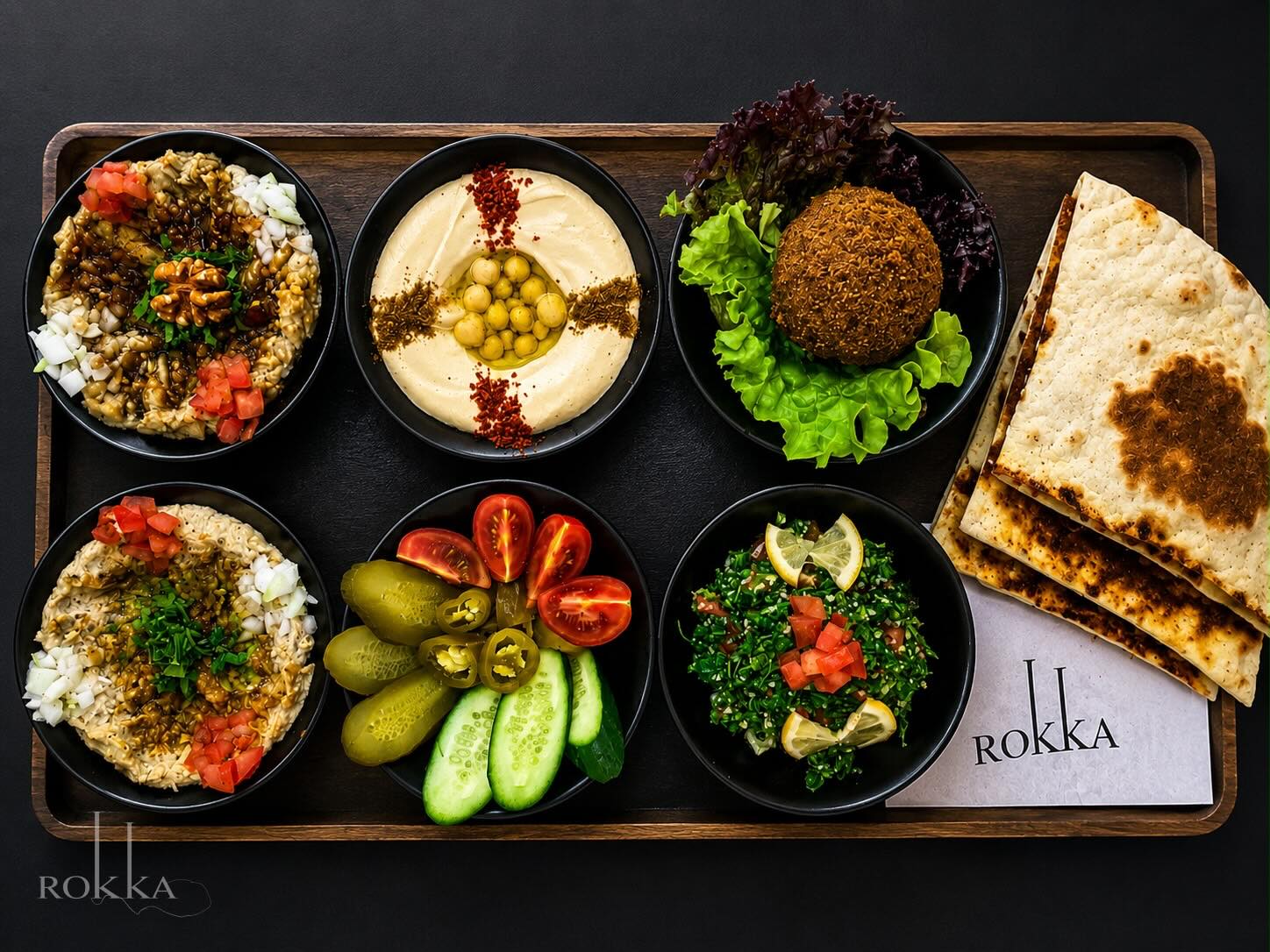Rokka Pizza Falafel Sandwich | Antalya