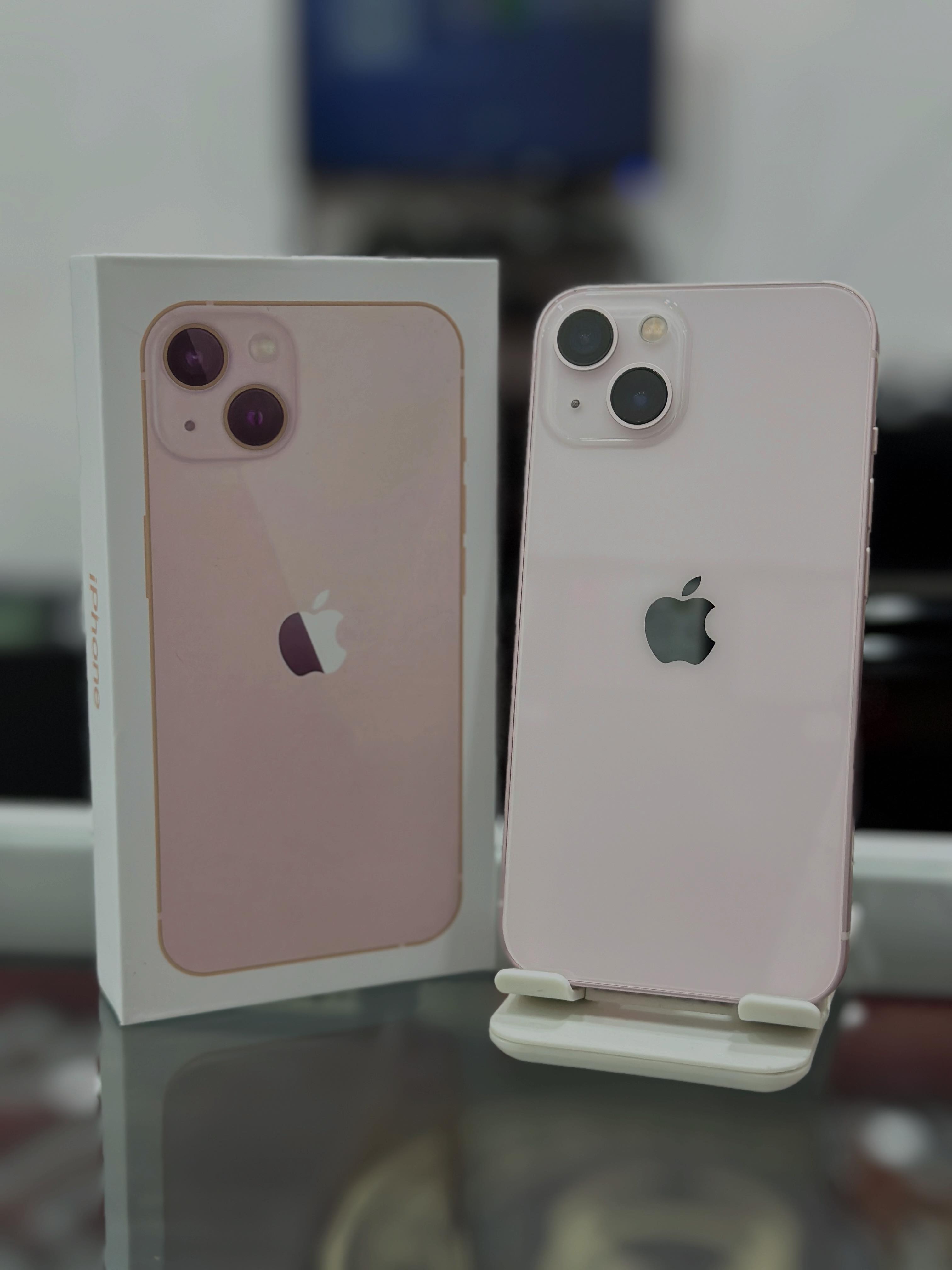 ? iPhone 13 512GB Pink ? ? RM1350 ✨ Good Condition ? Storage 