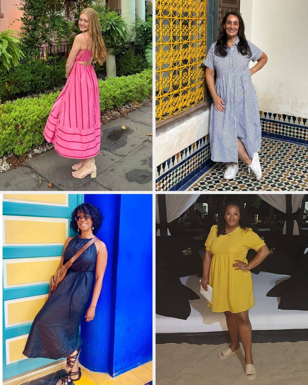 women's cotton maxi dress with sleeves DF Full – DesignerFriday Color:Sky_Blue Beauttable Brilliant Winter Dresses ss and shoulder width varies