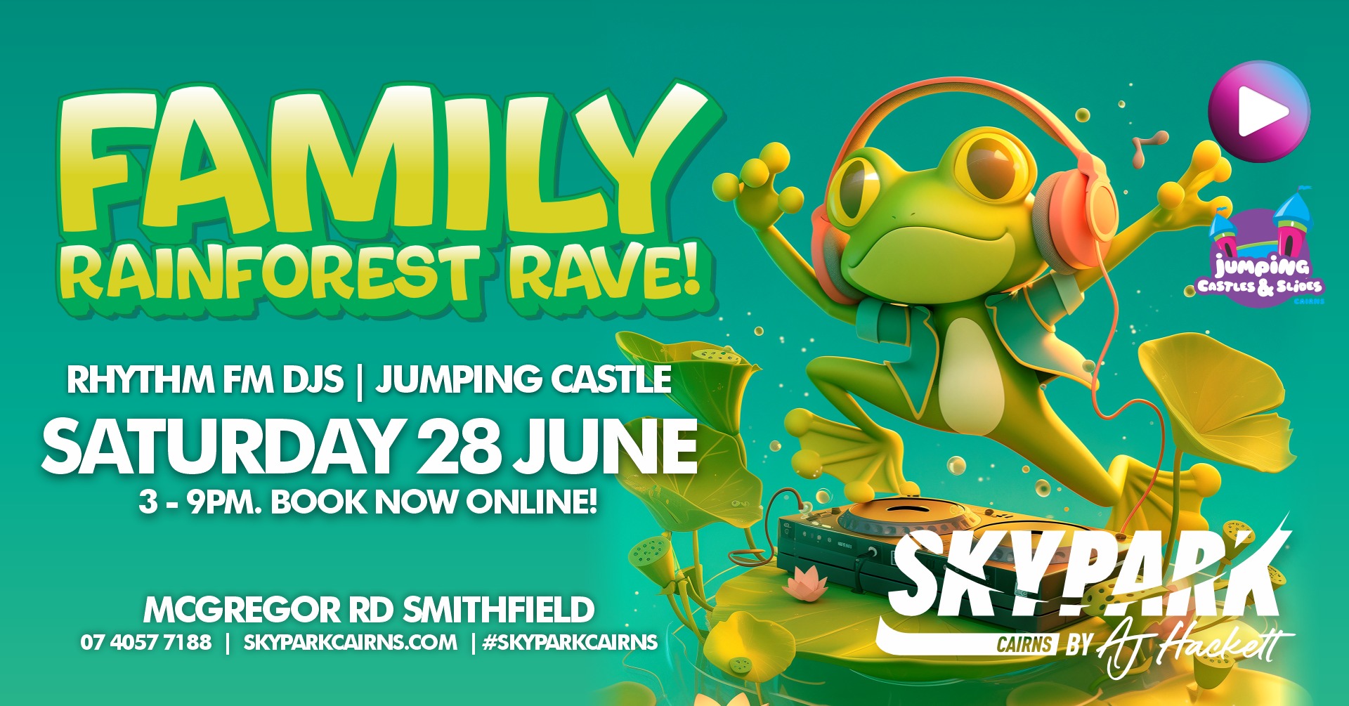 Family Rainforest Rave.