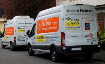 Hansen Werbetechnik Gmbh Autobeschriftung Langener Tafel Fur Die