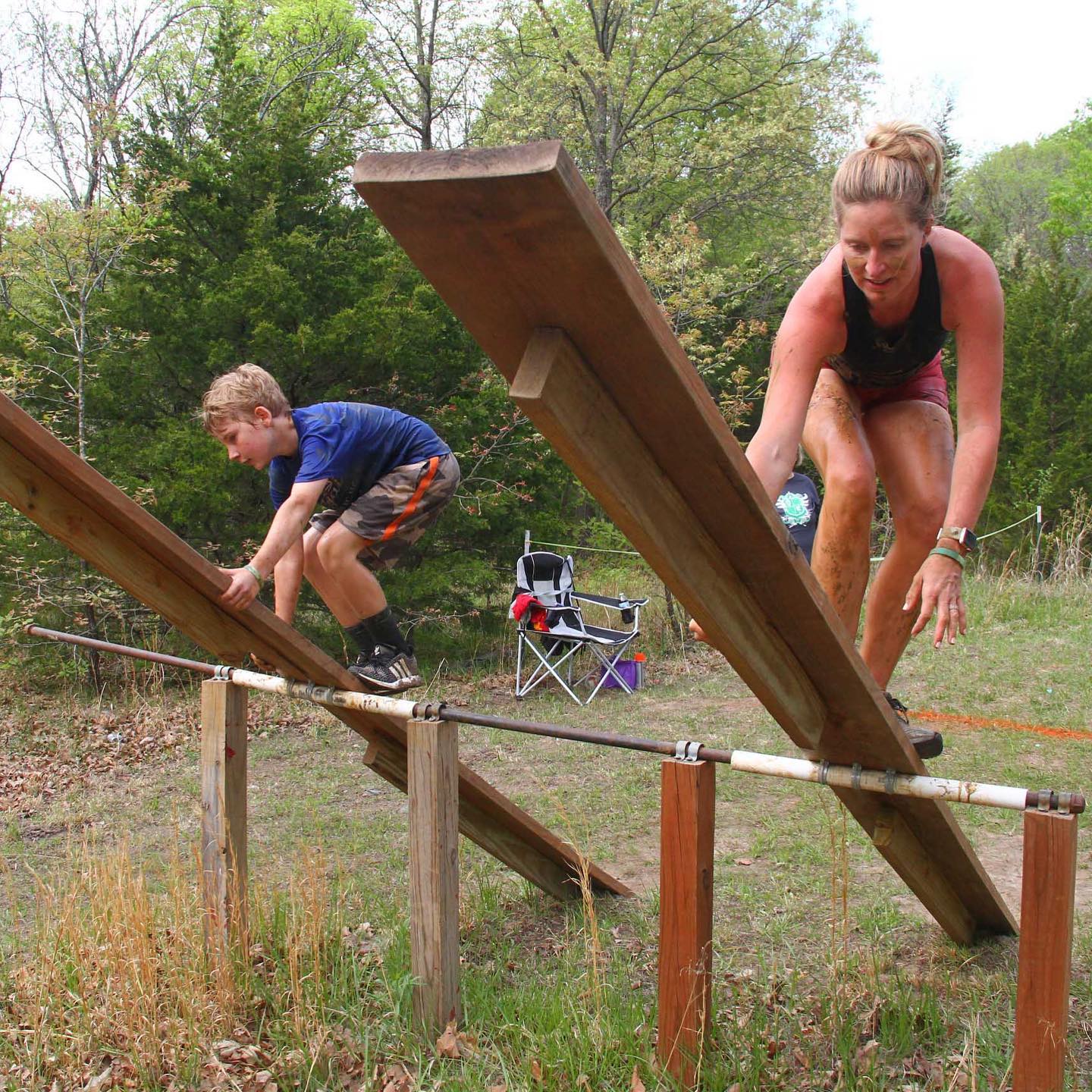 // Walk Across Teeter Totters \\... - KC Timber Challenge