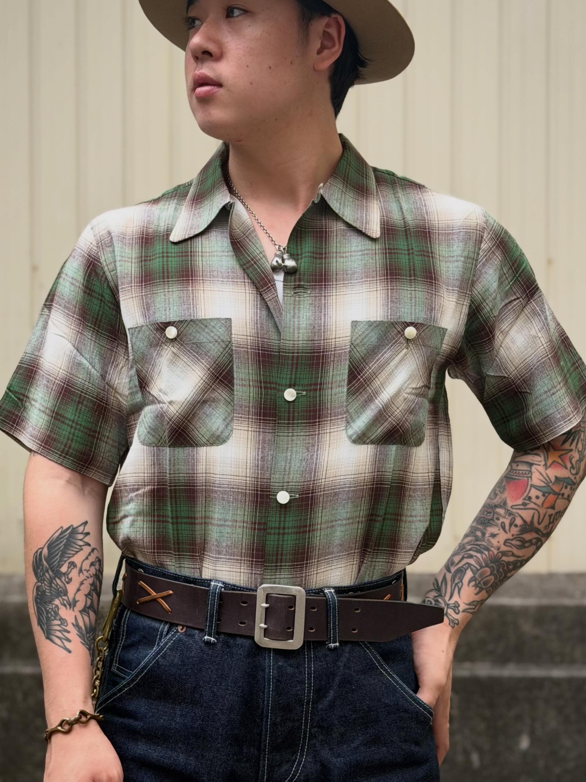 ドライボーンズ - 【Horse Hide Motorcycle Jacket】 1950sの 