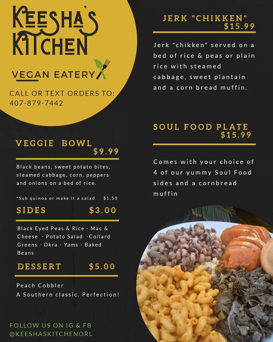 ‼ NEW MENU ALERT ‼ Are you... - Keesha's Kitchen Orlando