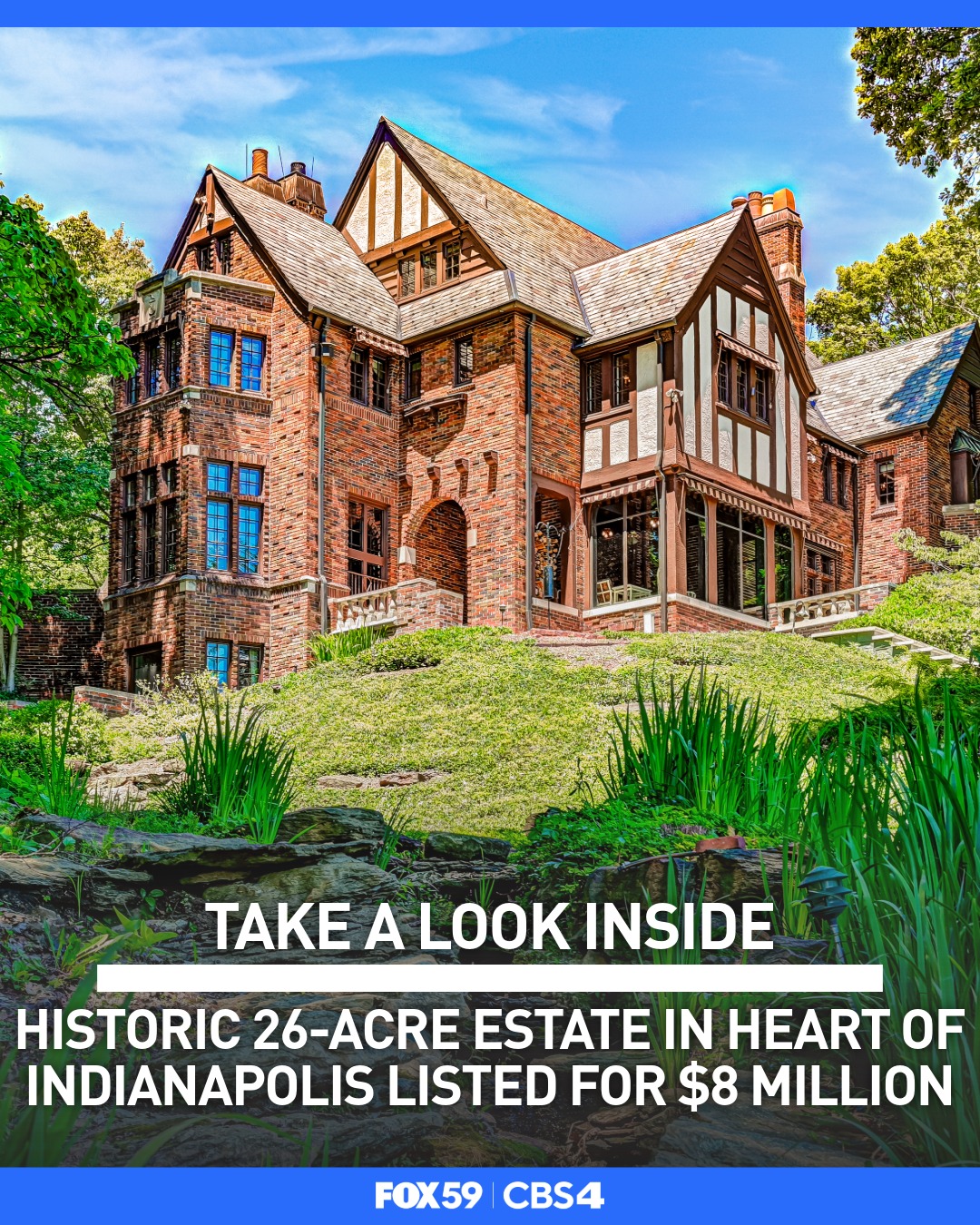 Glimpse inside the historic Lanes End estate, up for sale for the