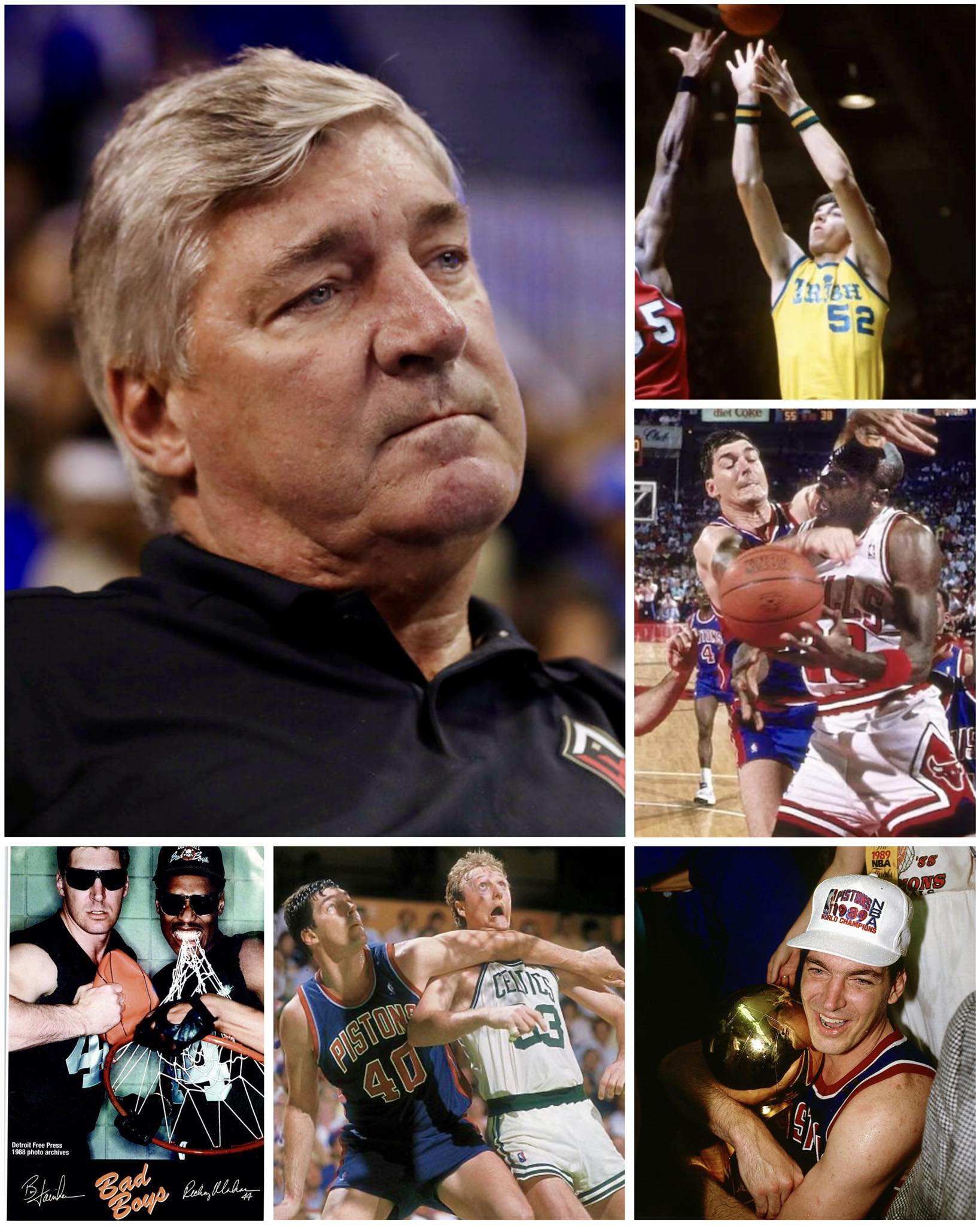 ??Happy 69th Birthday to Bill Laimbeer!?? Career NBA Stats 