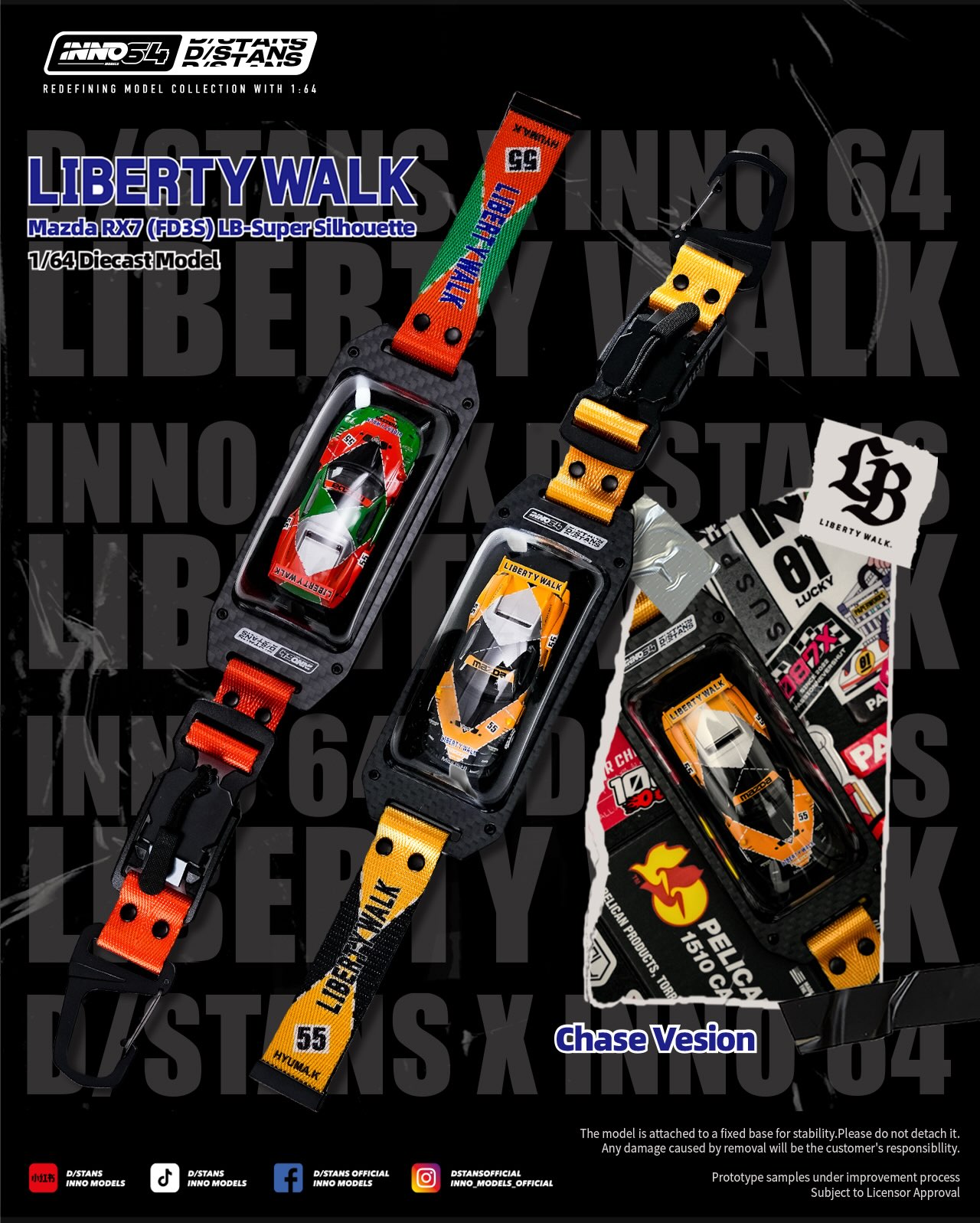 LBWK x D/STANS × INNO FD3S ノーマル 新品未使用 INNO X D/STANS FD3S
