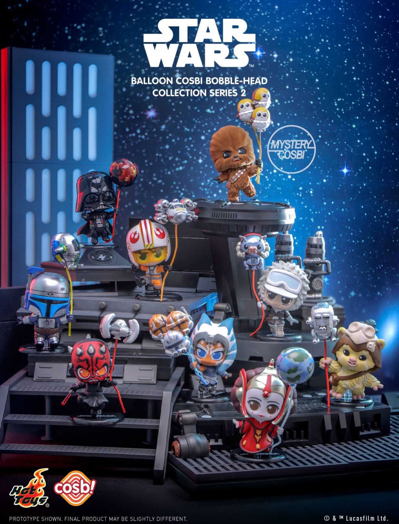 Check out the Star Wars Balloon Cosbi Collection! ? . #StarWars 