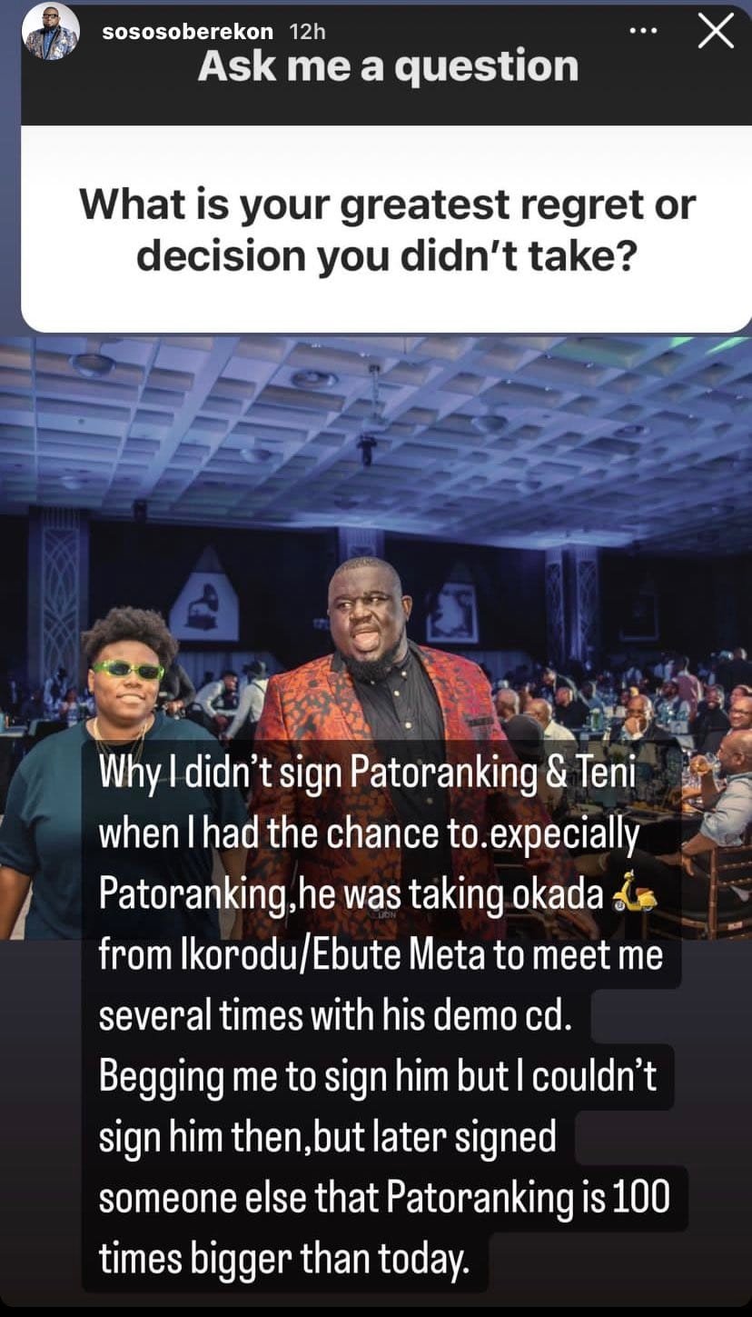The Quest Times - Famous record label boss opens up about... | Facebook