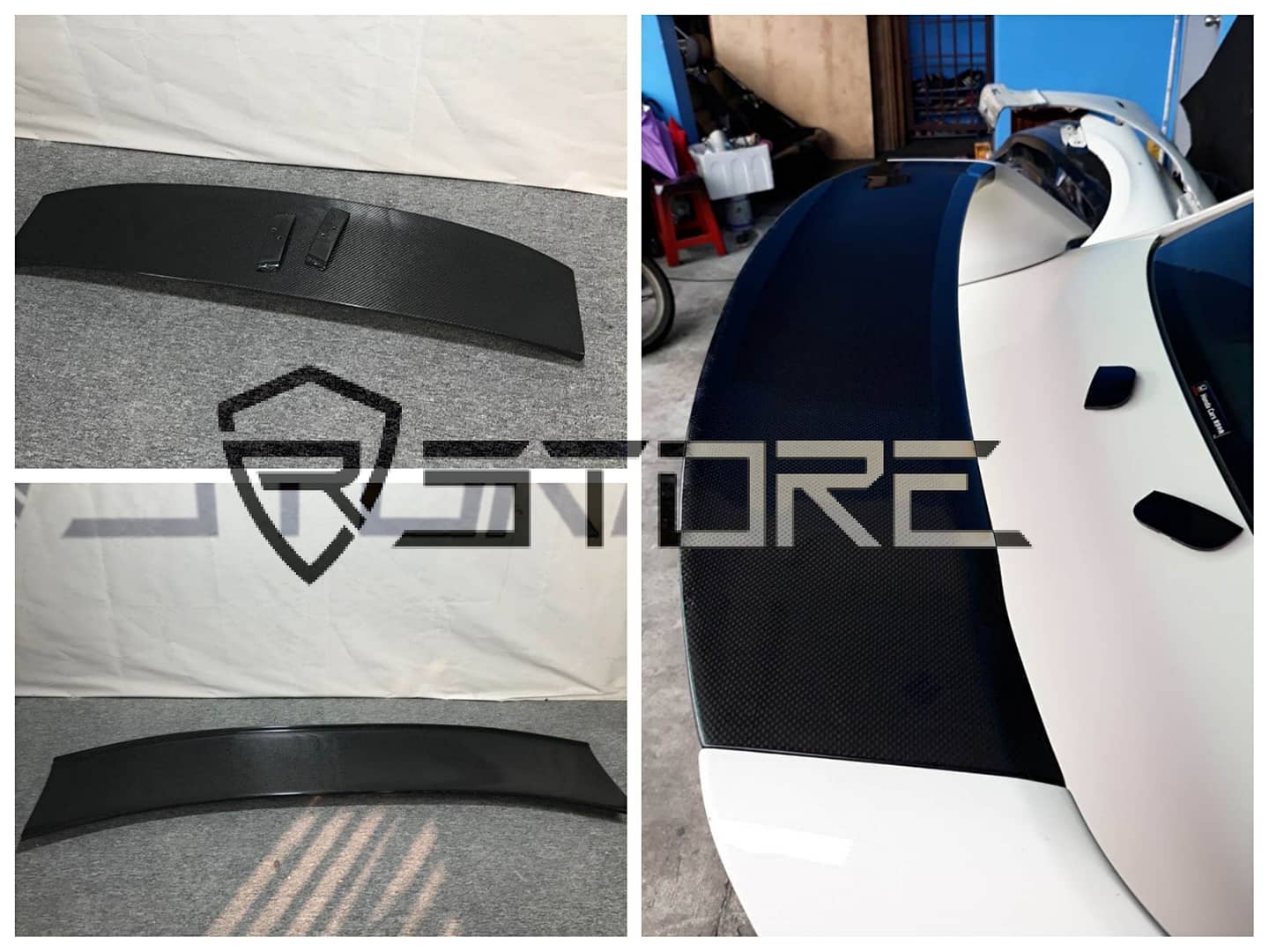 R Store - HONDA CIVIC TYPE R FD2 CARBON SPOILER High...