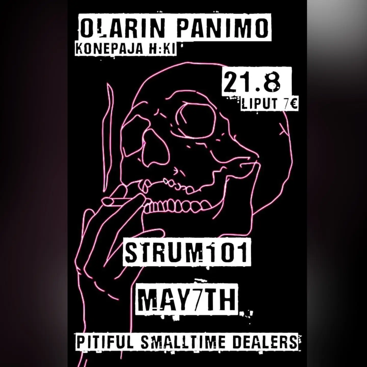 Pitiful Smalltime Dealers, May7th, Strum101