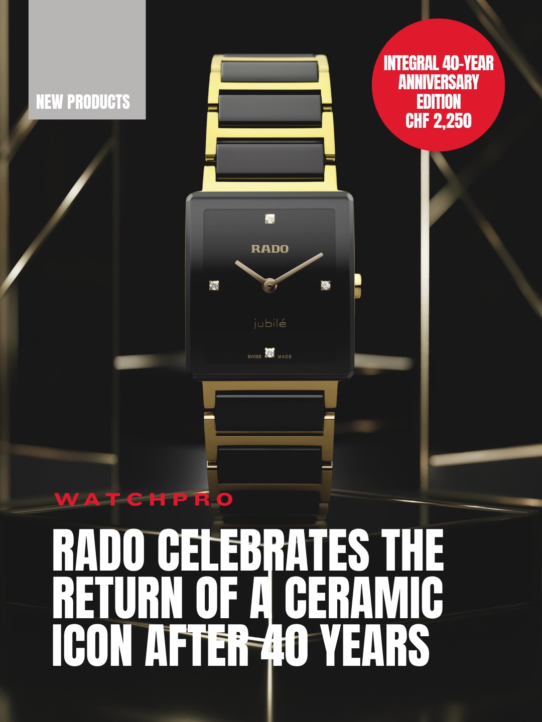 40 years ago, @rado changed watchmaking forever. In 1986, the