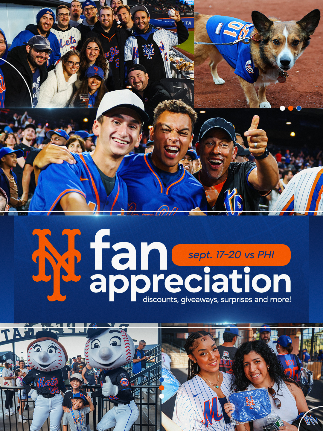 🚨 Fan Appreciation 🚨 Join us September 17-20 for our Fan