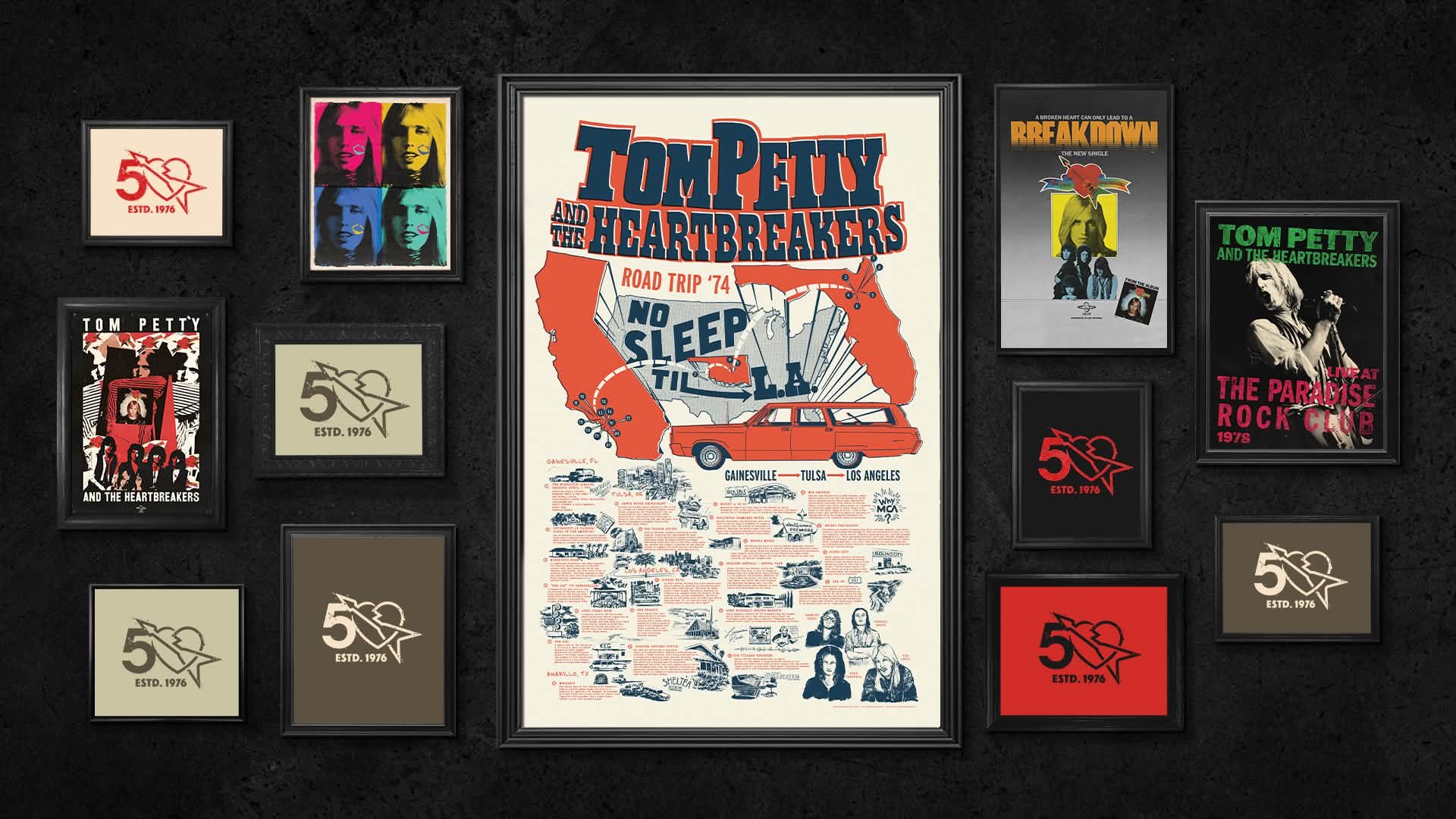 The fifth edition in the 50th Anniversary Poster Collection is