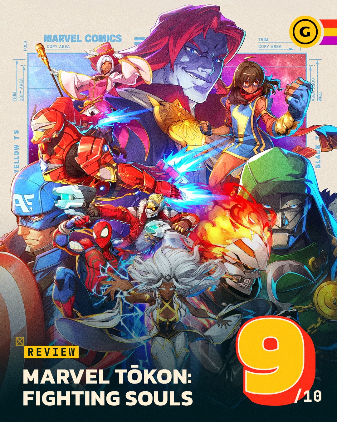 Discover MARVEL Tōkon: Fighting Souls - an iconic 4v4 tag team
