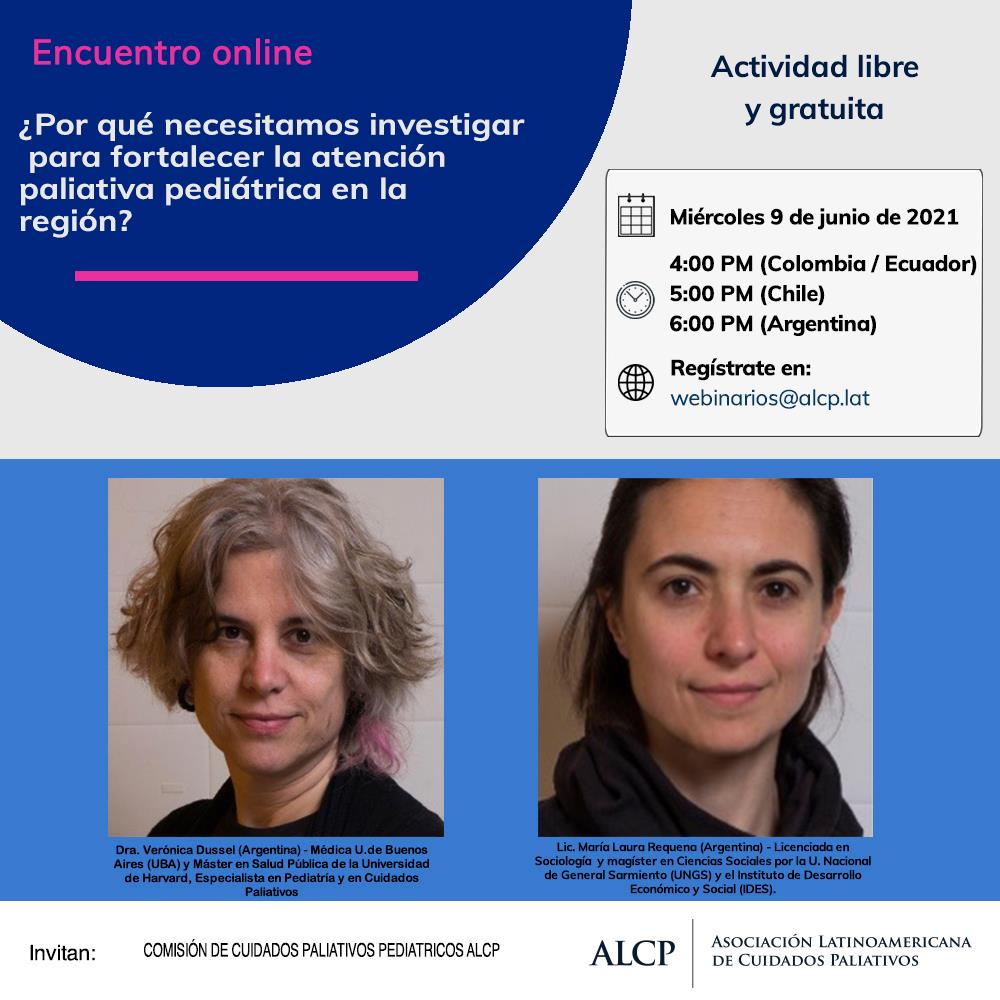 ALCP - La Comisión de Cuidados Paliativos Pediátricos te... | Facebook