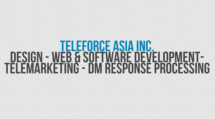 Teleforce Asia Inc. | Parañaque