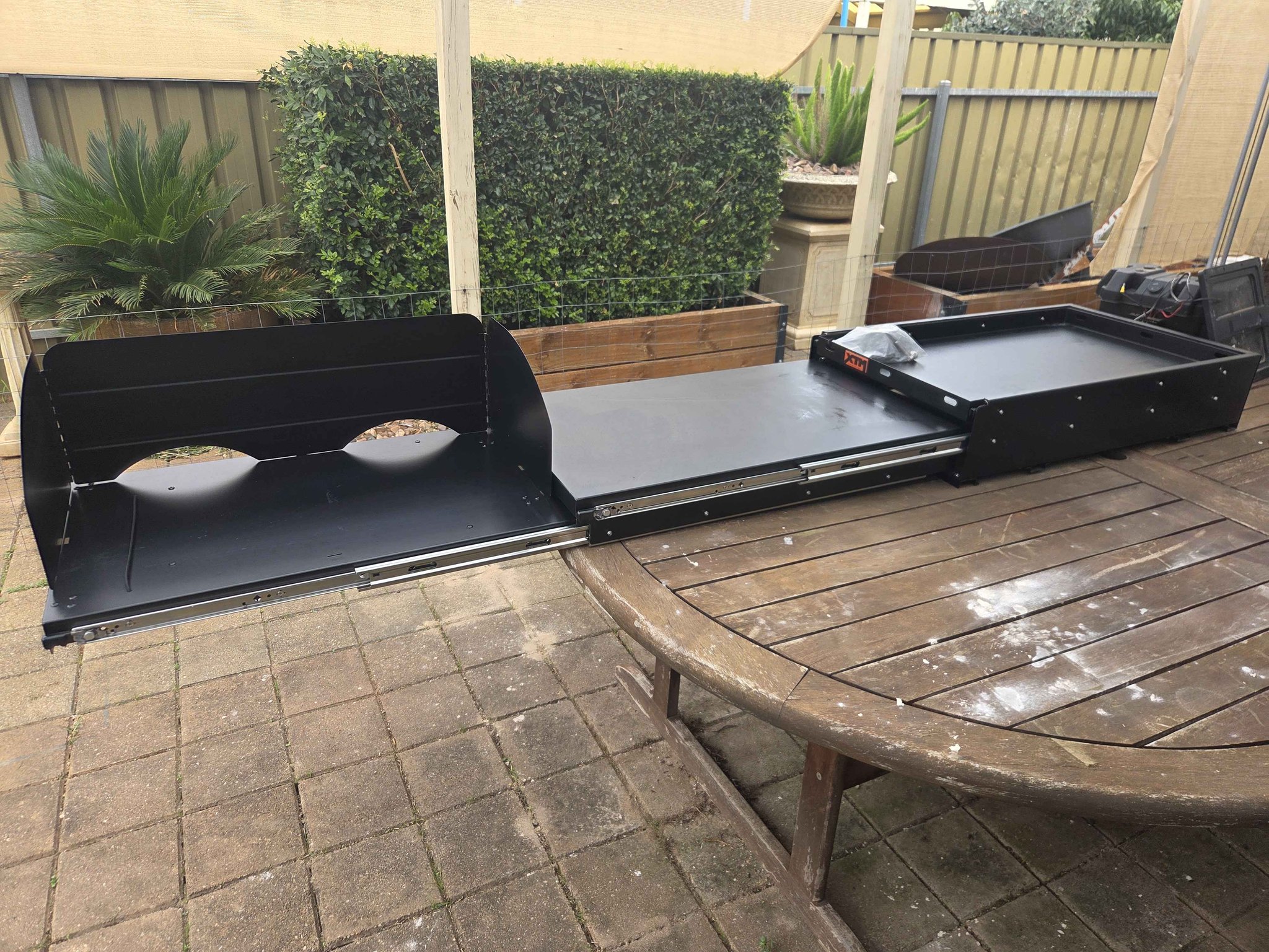XTM camp kitchen drawer slide - Barbecues, Grills & Smokers - Playford ...