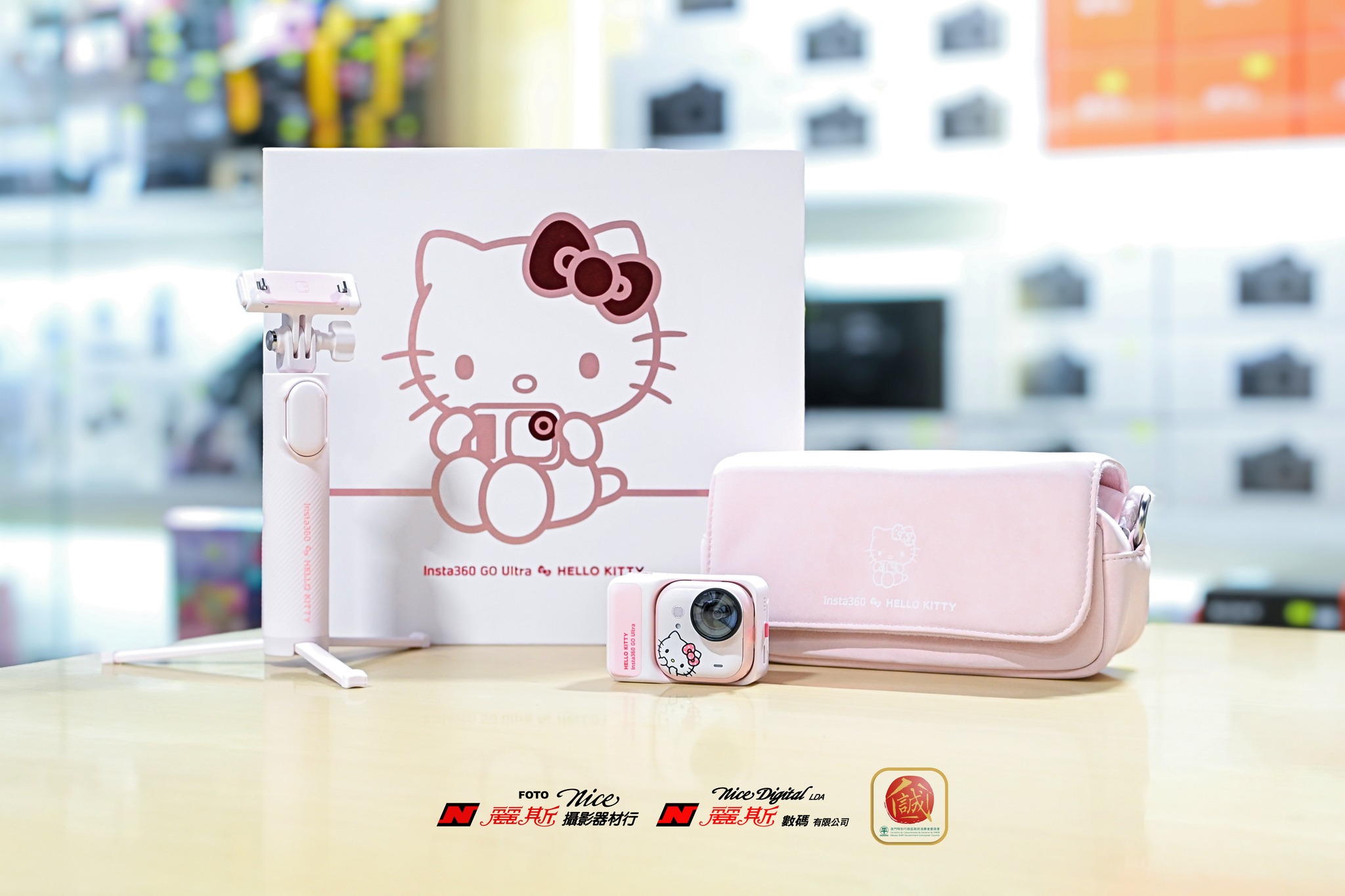 ? Insta360 Go Ultra – Hello Kitty 特別版全景相機? ✓ 夢幻聯乘 