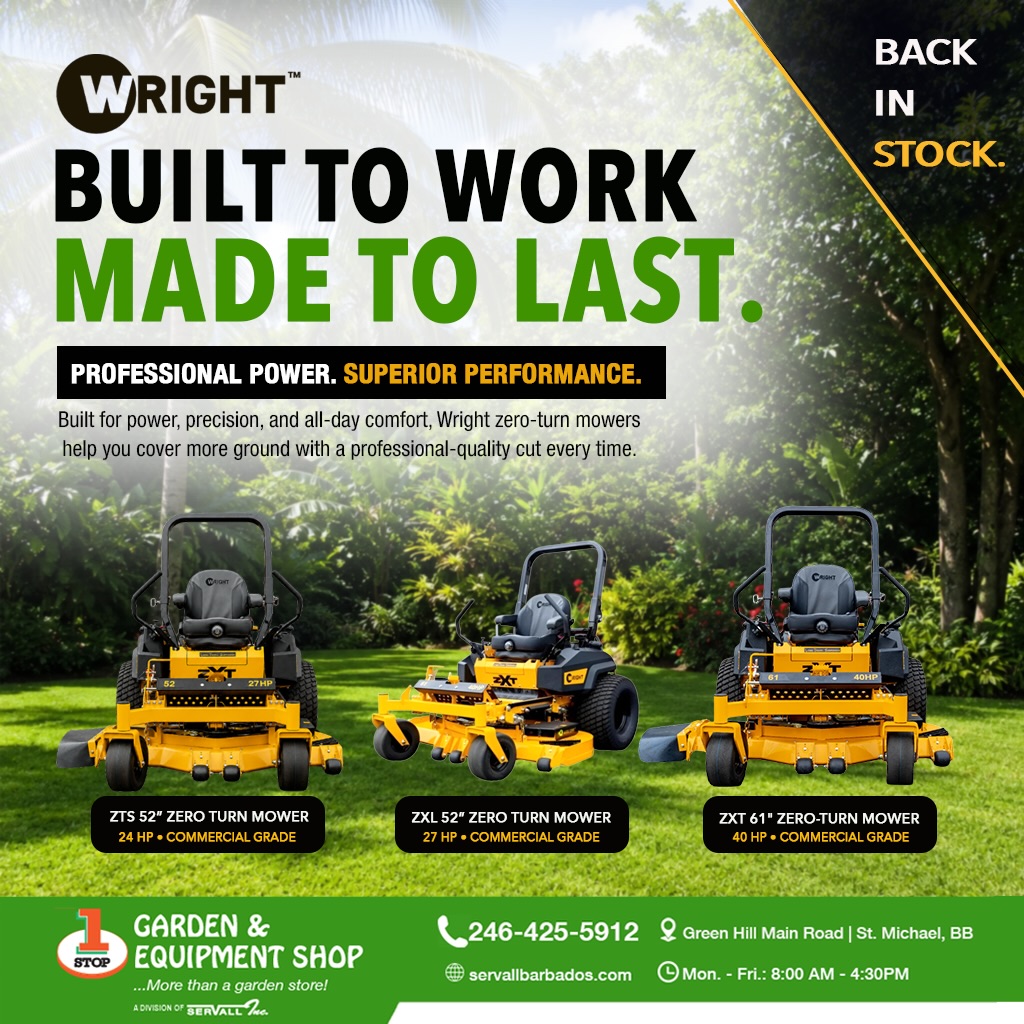 ^^ Wright zero-turn mowers in stock at Servall Inc