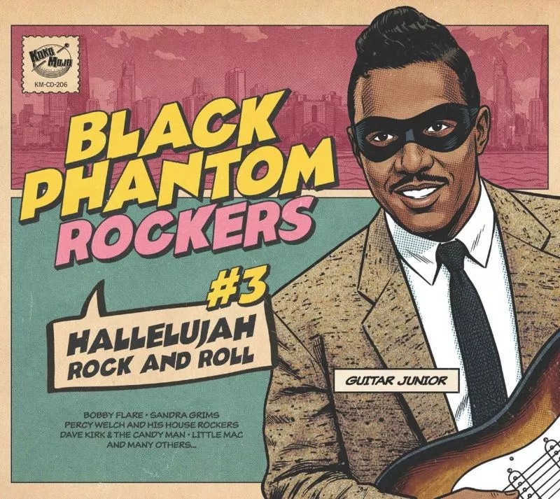 Black Phantom Rockers Vol.3 album with 26 rock and roll tracks