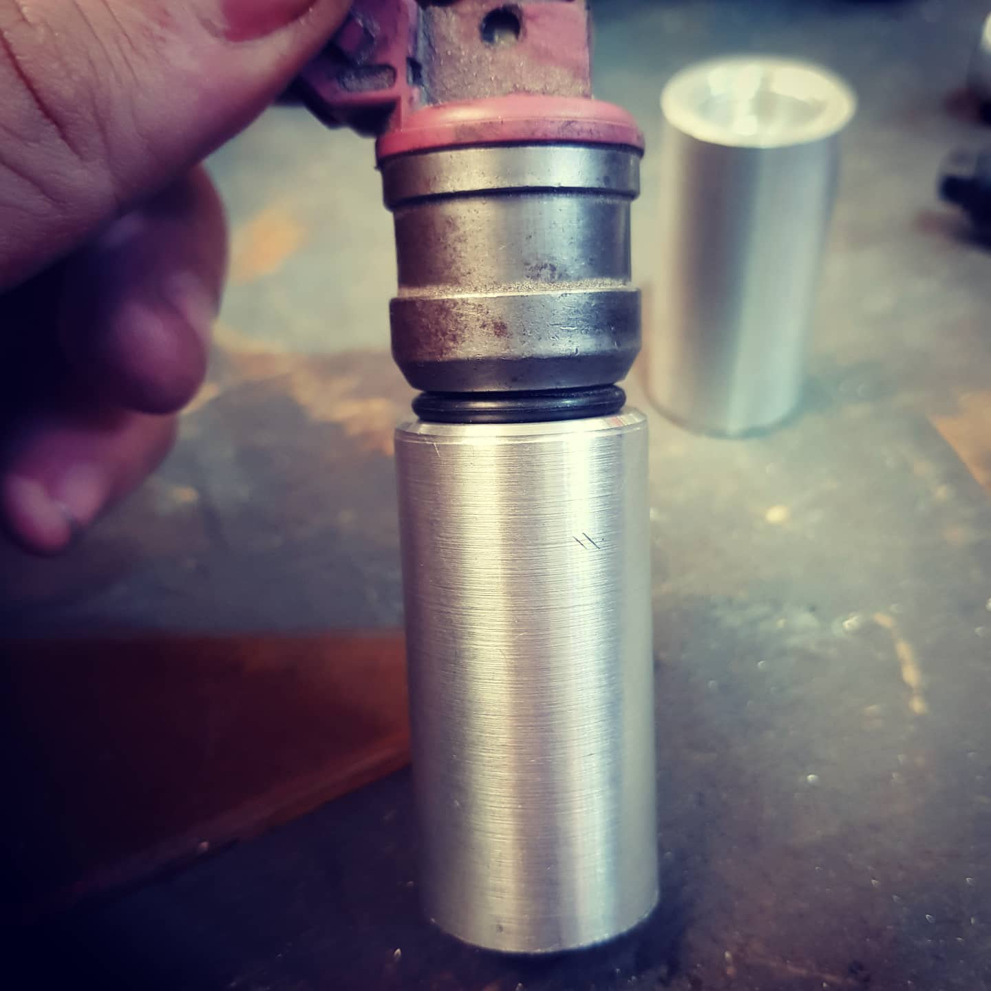 Some injector bungs we machined with... - Rabbit Auto Customs | Facebook