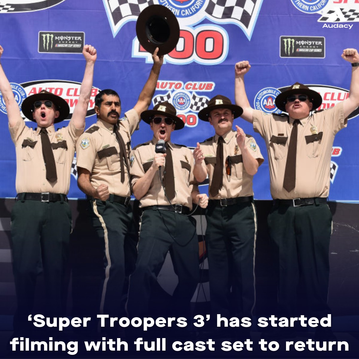 HFS - 7 years since the 'Super Troopers' sequel, a third film has begun ...