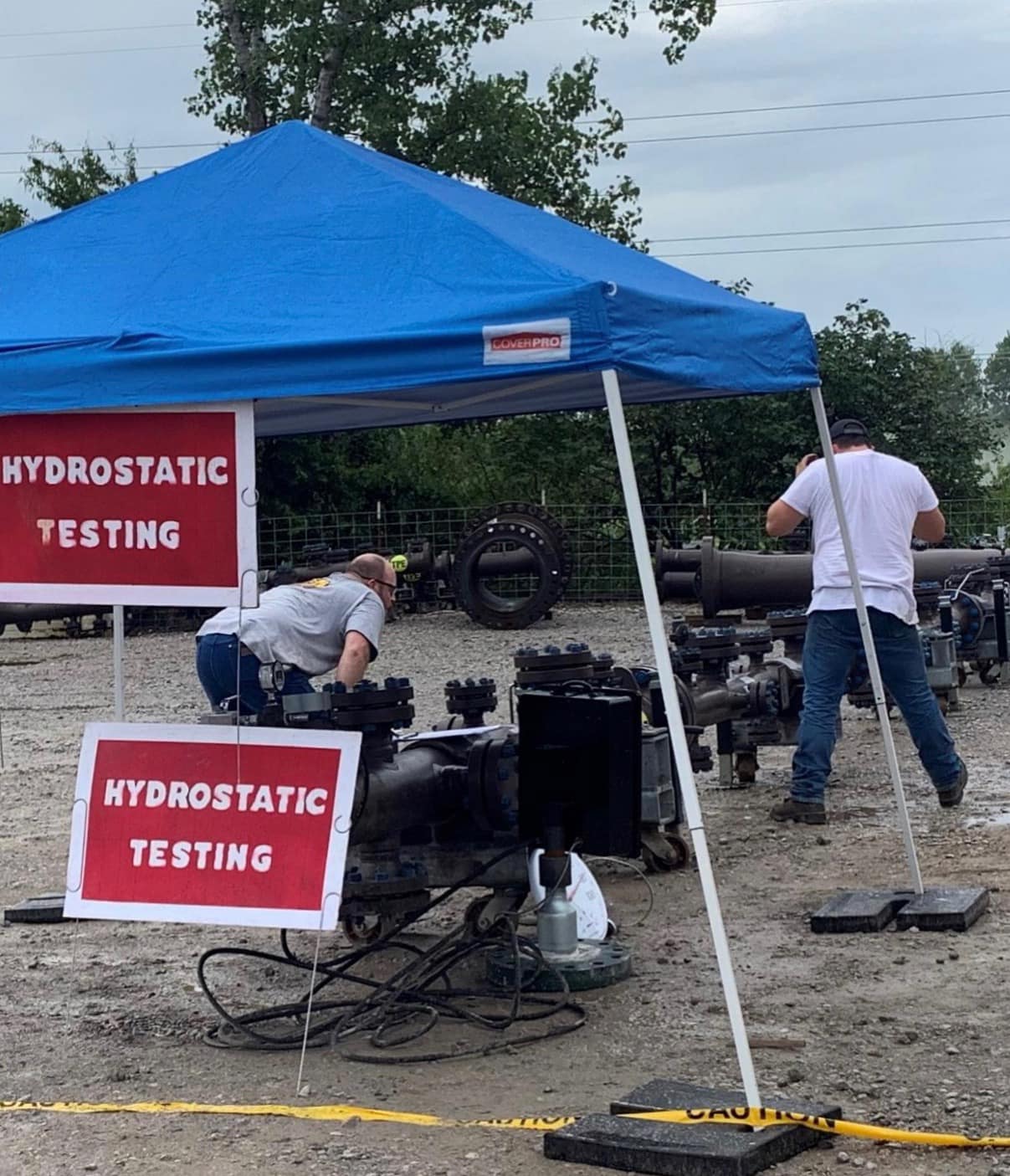 Hydro-Chart - A customer of ours setting up for a hydro,...
