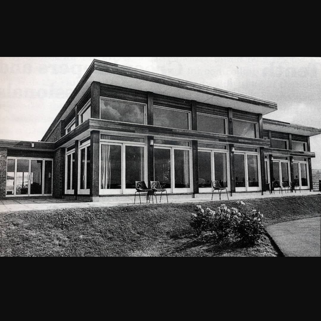 The clubhouse in 1969... - Bury St Edmunds Golf Club