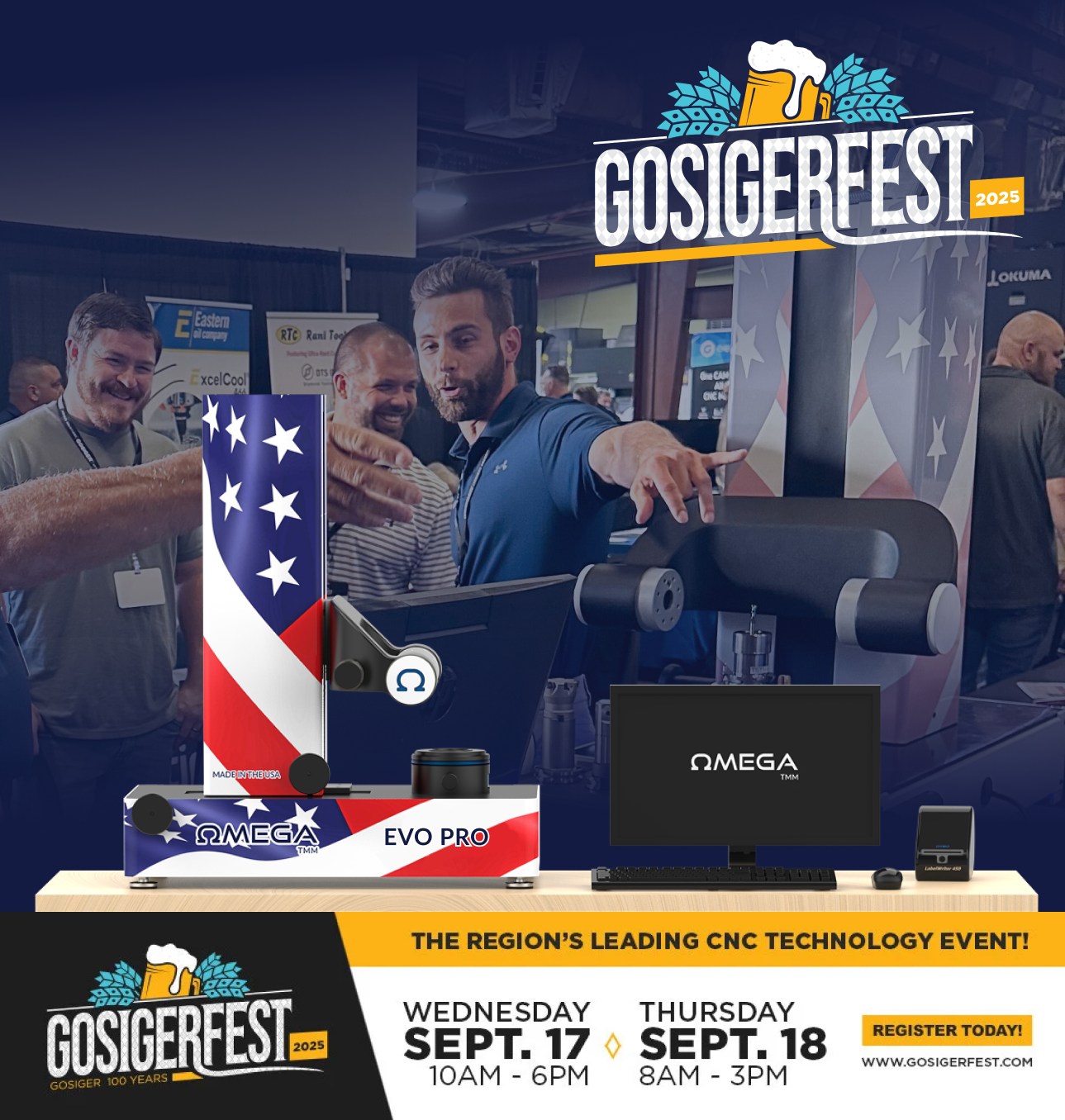 Omega - Gosigerfest 2025 is just a month away! Join us in Dayton, Ohio ...