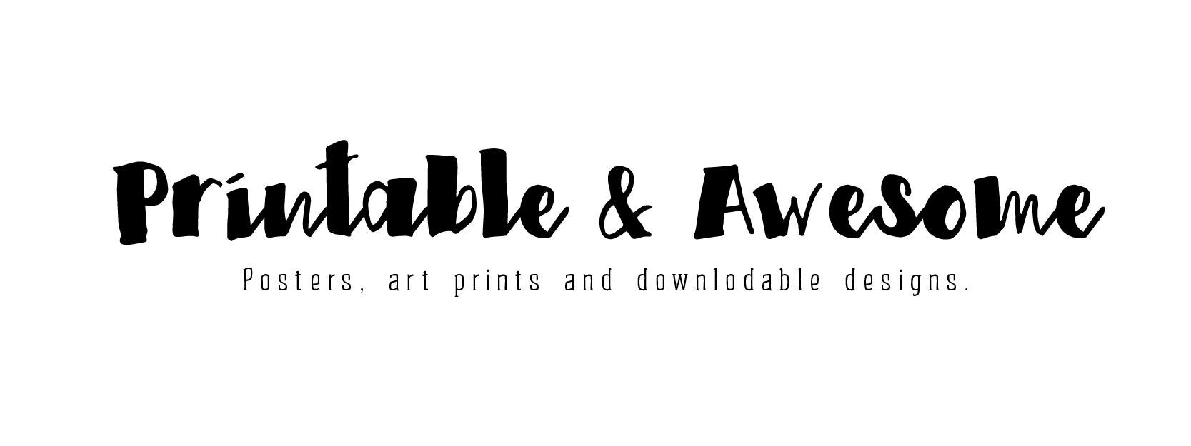 Printable & Awesome