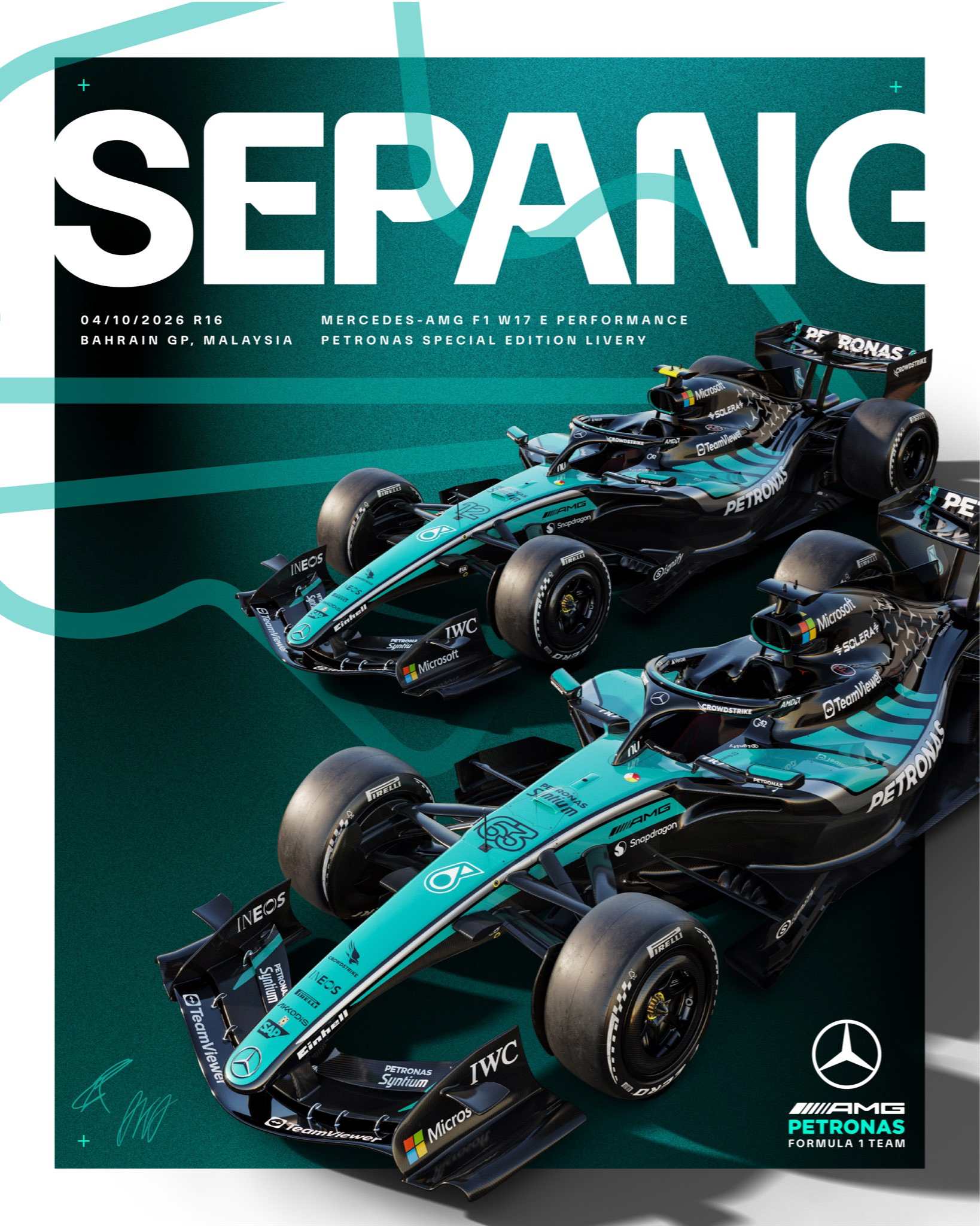 BahrainGP 🇧🇭 - MALAYSIA - It's RACEDAY #formula1 #f12026 VIA