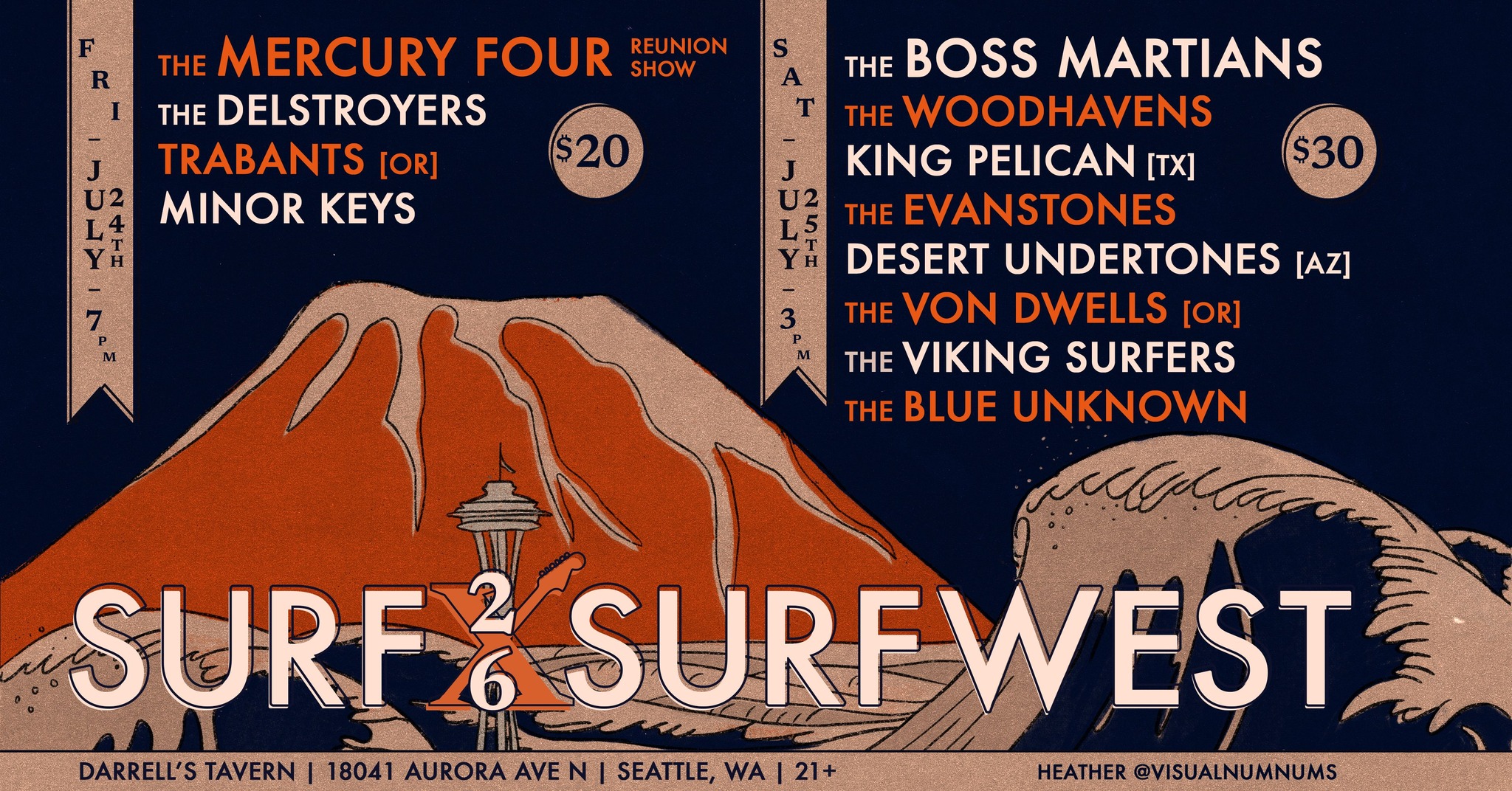 The Blue Unknown — Darrell's Tavern, 2026-07-24