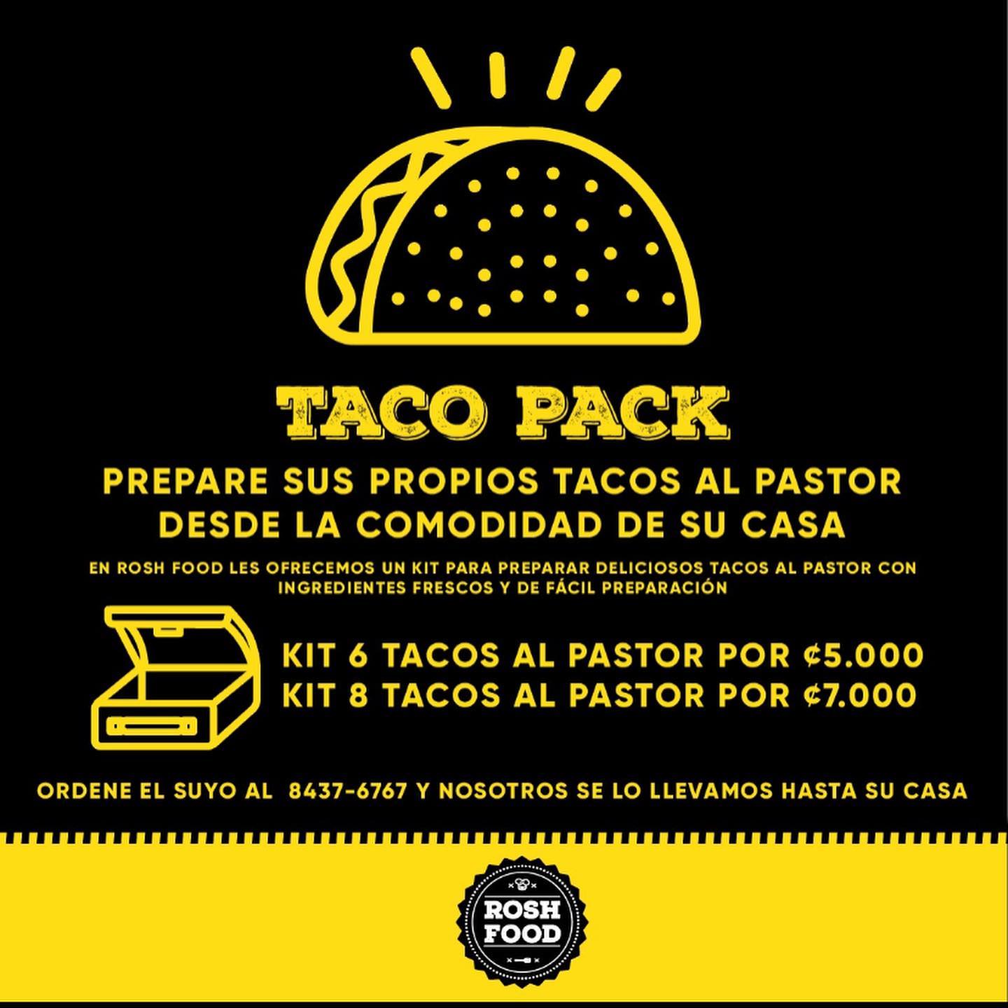 Rosh Food - ️KIT DE TACOS ️ Prepare sus propios tacos en...