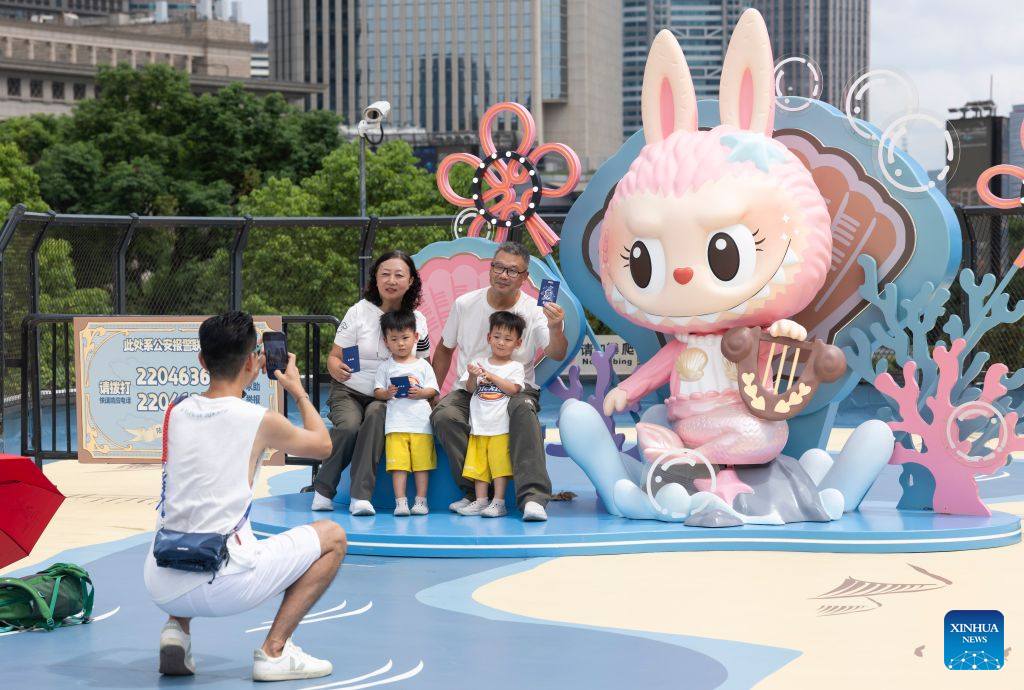 mighyさん InPics: Pop Mart touring exhibition makes first stop in Shanghai