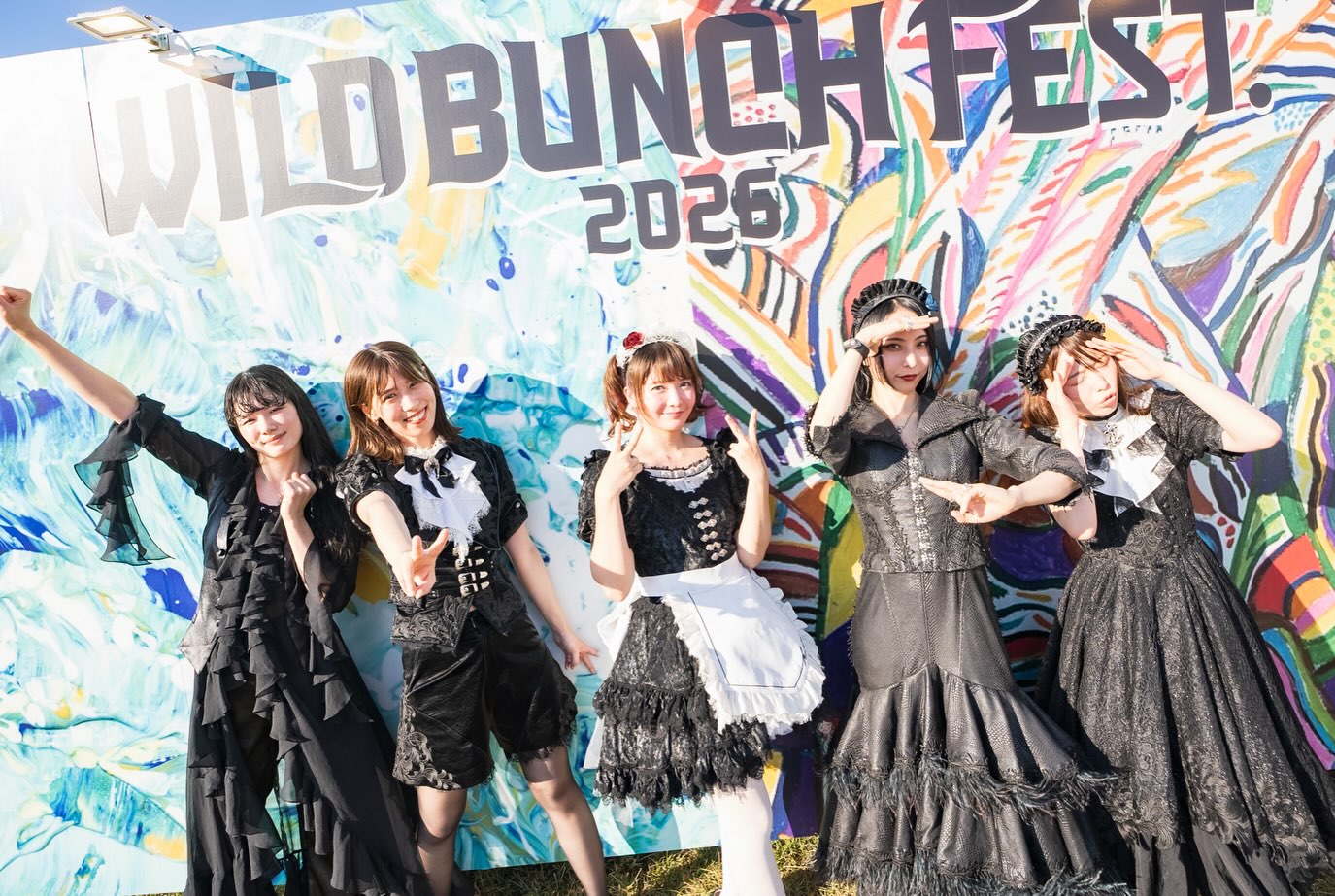 BAND-MAID リストバンド 新色4個セット 会場限定くじ引き NEWS] BAND