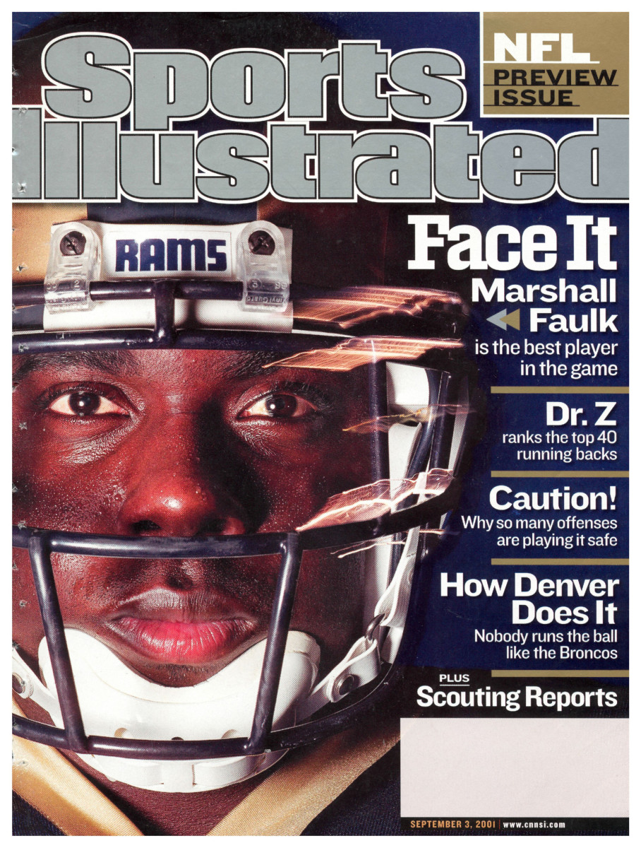2003-9-3 Sports Illustrated - St. Louis Rams Running Back Marshall