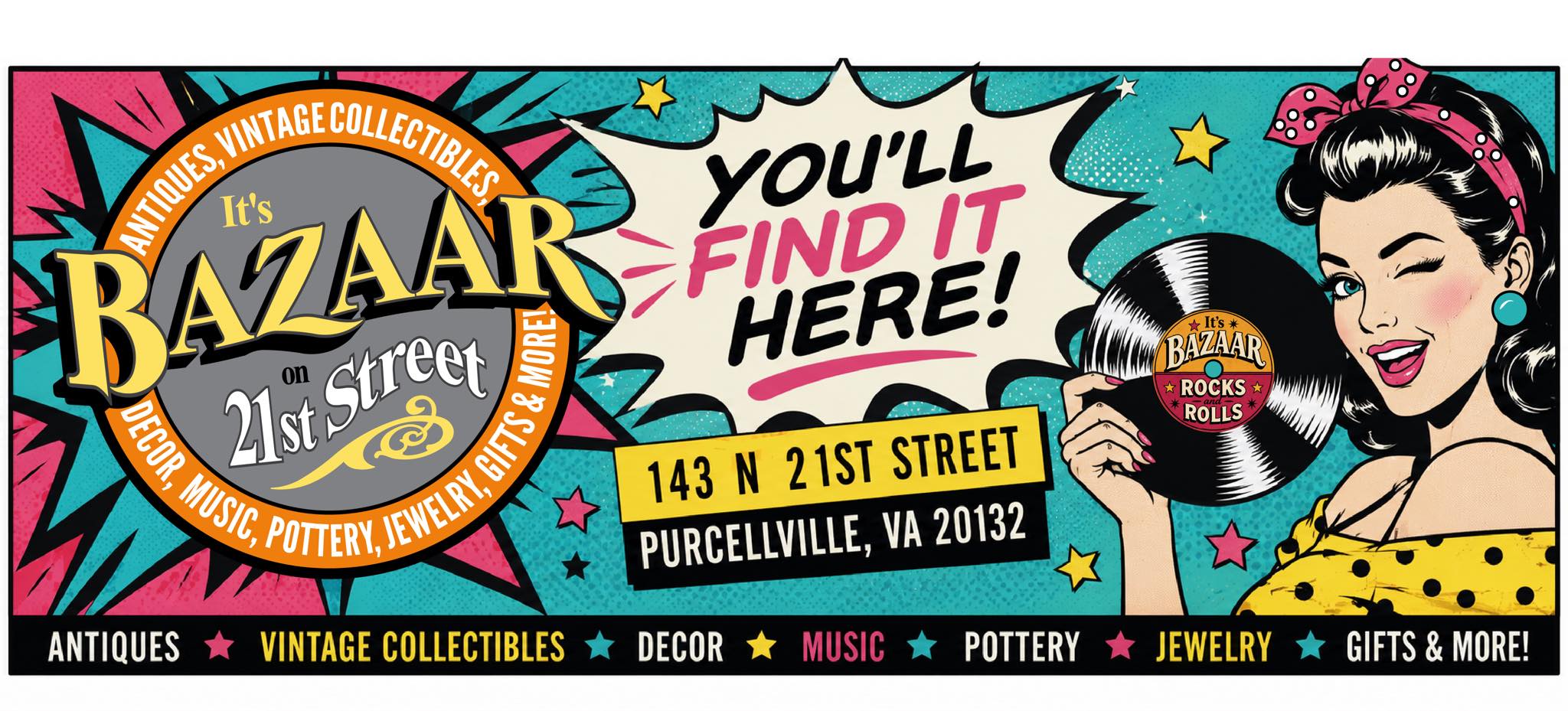 It's Bazaar On 21st Street | Purcellville VA