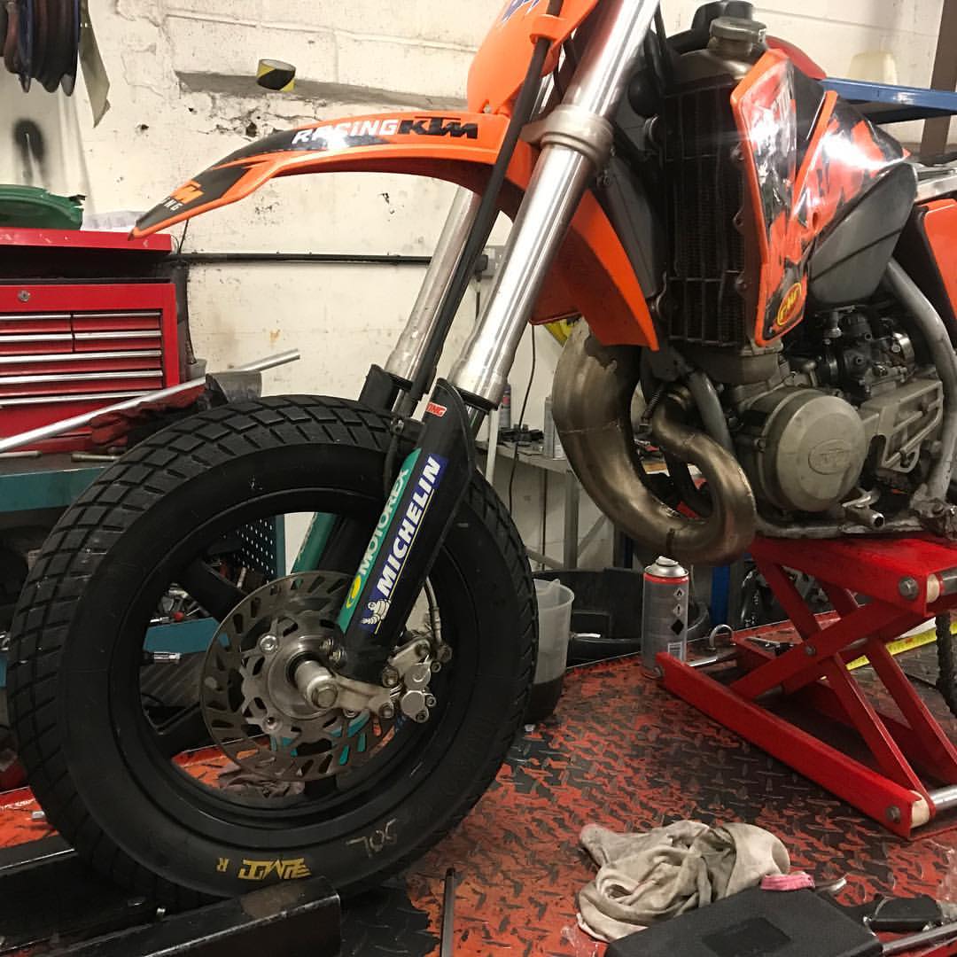 Gloucester Bike Specialist Ltd - Starting work on the this KTM SX65 to ...