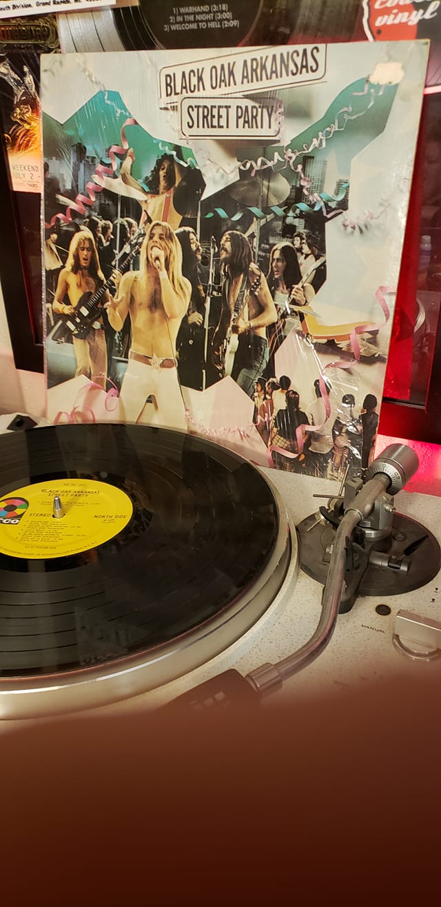 Black Oak Arkansas Street Party Released in 1974