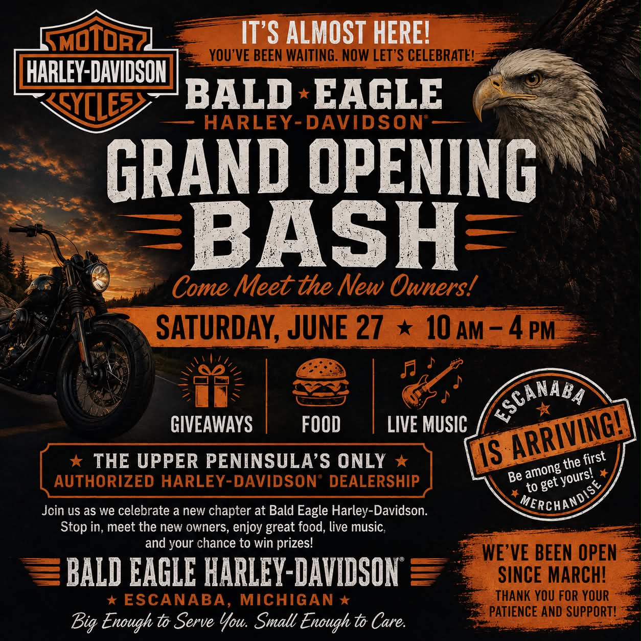 Bald Eagle Harley-Davidson | Escanaba MI