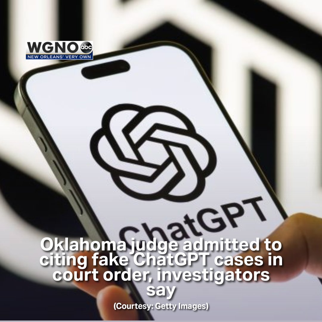 An Oklahoma judge admitted to state investigators he cited at least ...