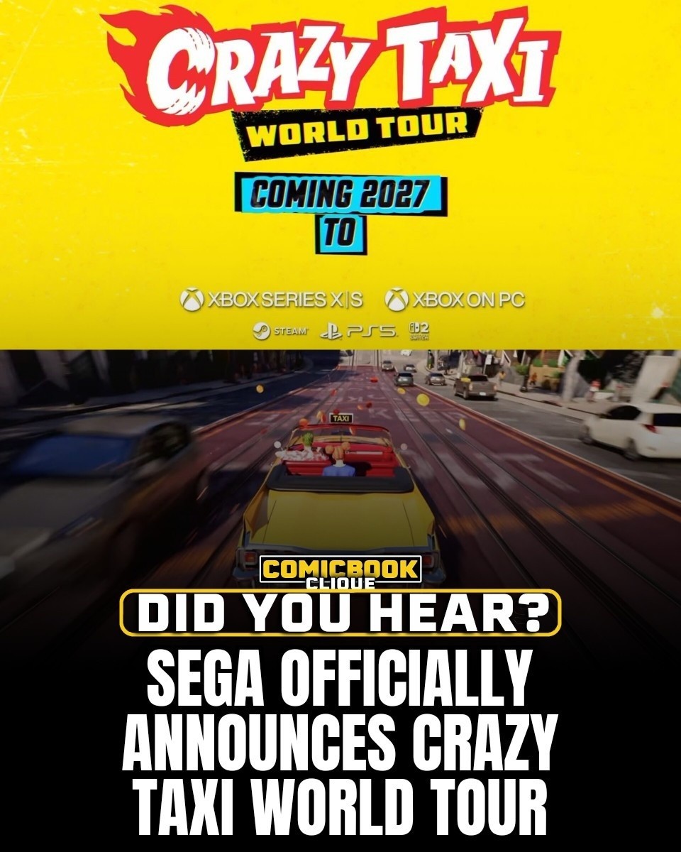 ComicBook - 🚕💨 THIS IS NOT A DRILL!! One of SEGA's most beloved