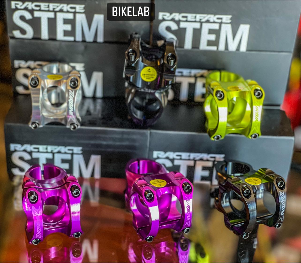 RACEFACE Turbine R35ステム 32mm x 0° パープル Turbine R 35 Stem