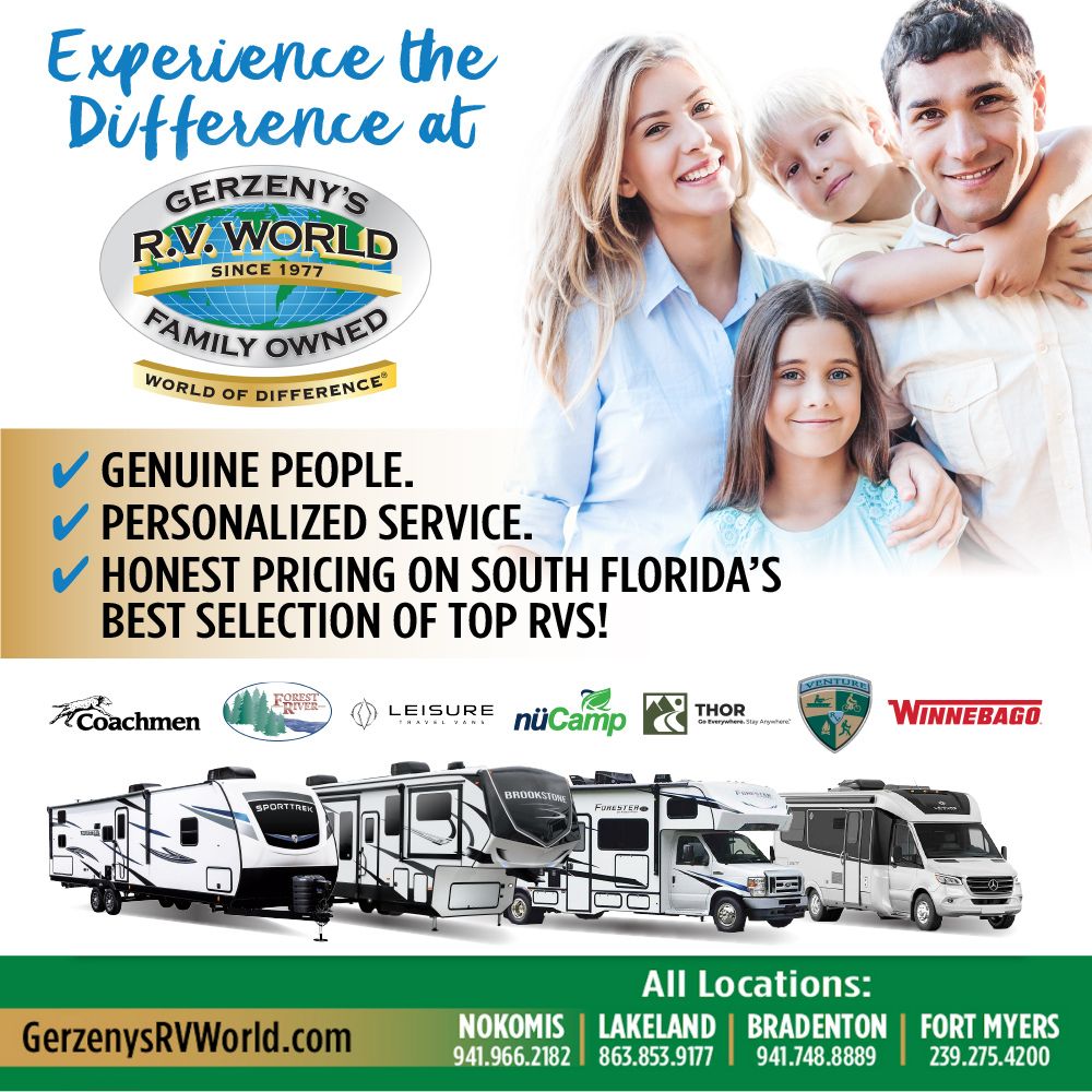 Experience Gerzeny's RV World for honest pricing and personalized